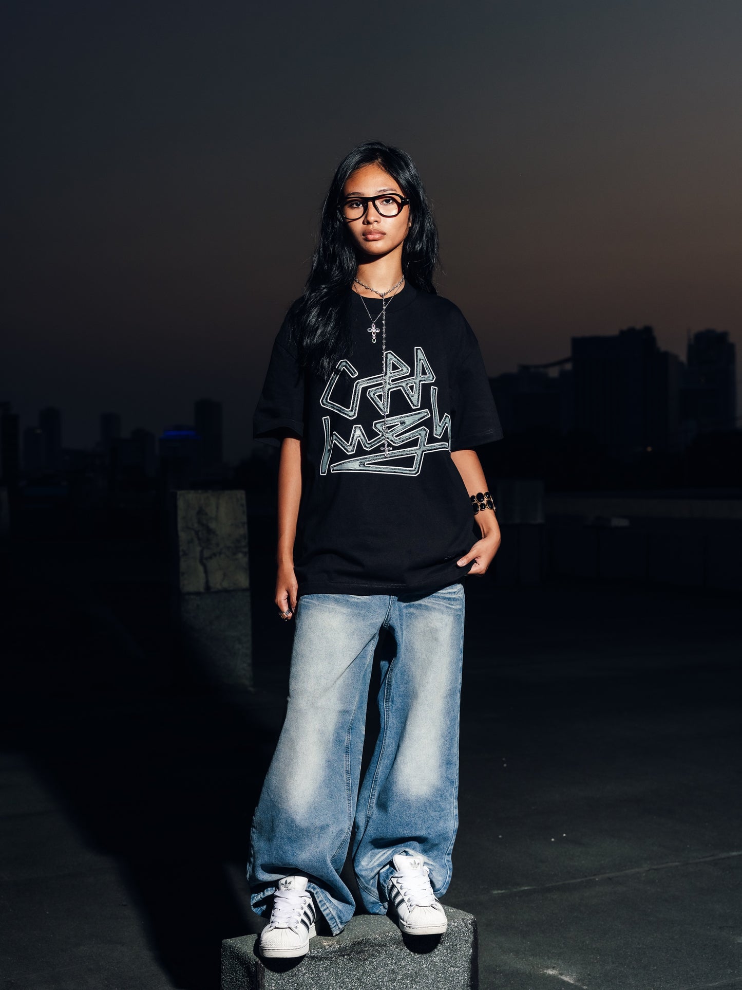OFFHIGH FOUNDATION BLACK TSHIRT