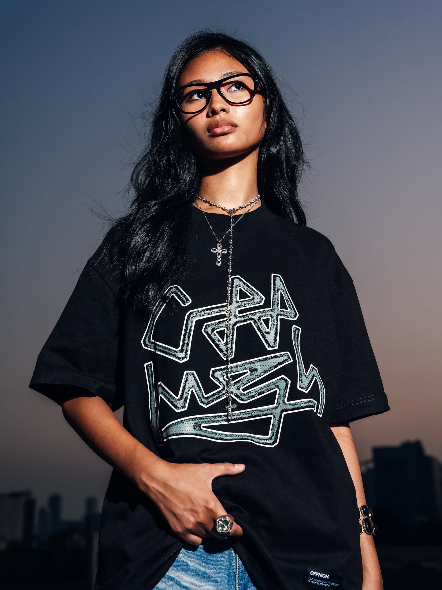 OFFHIGH FOUNDATION BLACK TSHIRT