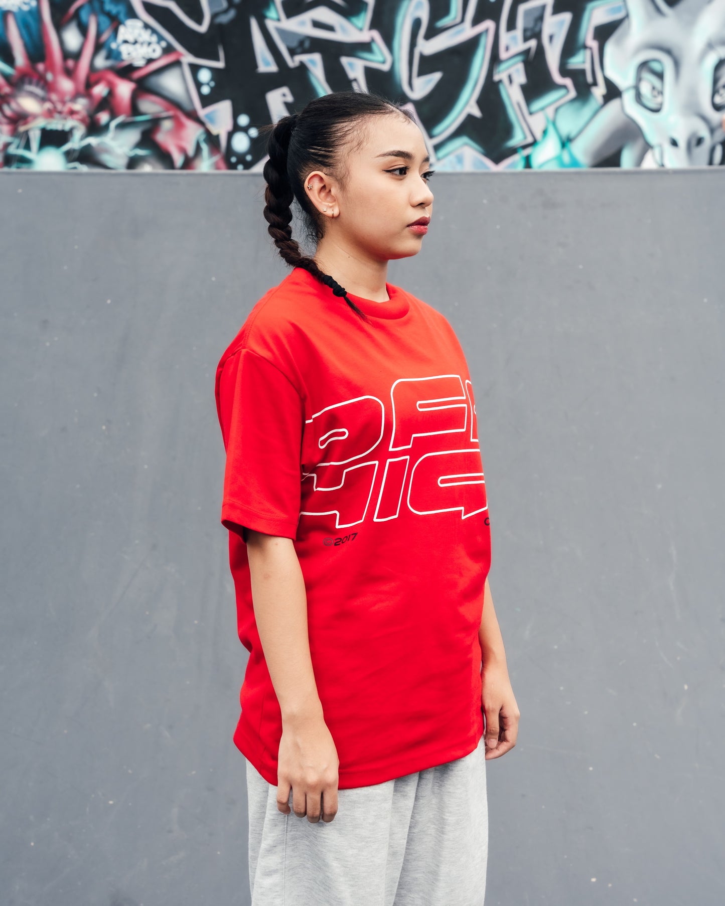 OFFHIGH FURIOUS RED TSHIRT