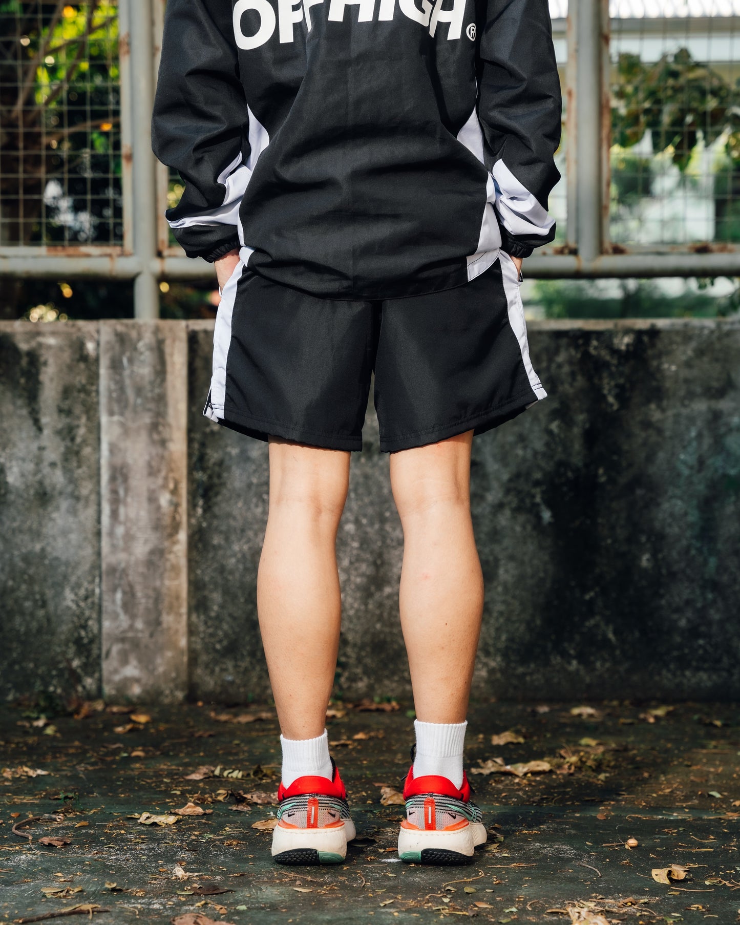 OFFHIGH HARBOR BLACK SHORTS