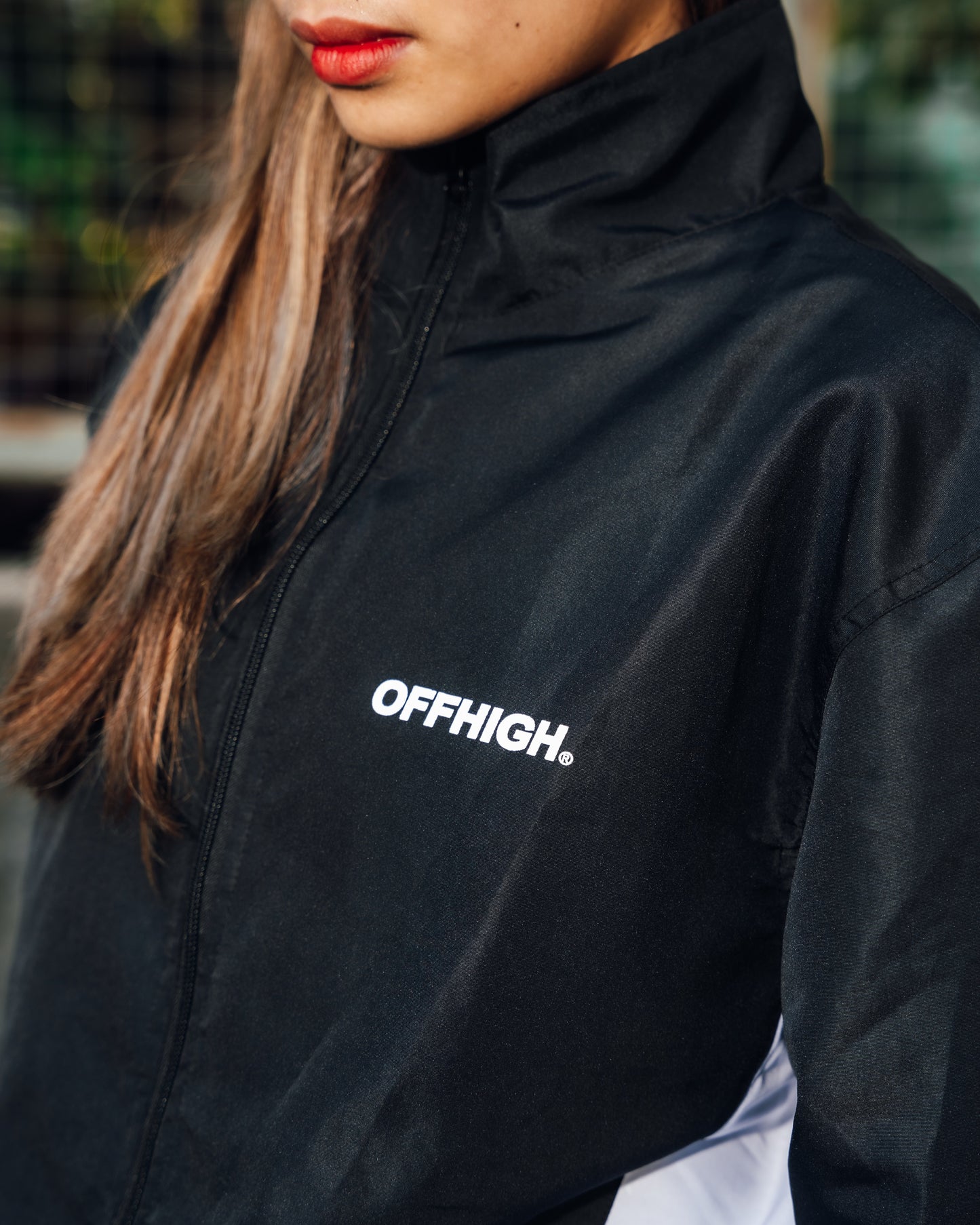 OFFHIGH HARBOR BLACK WINDBREAKER