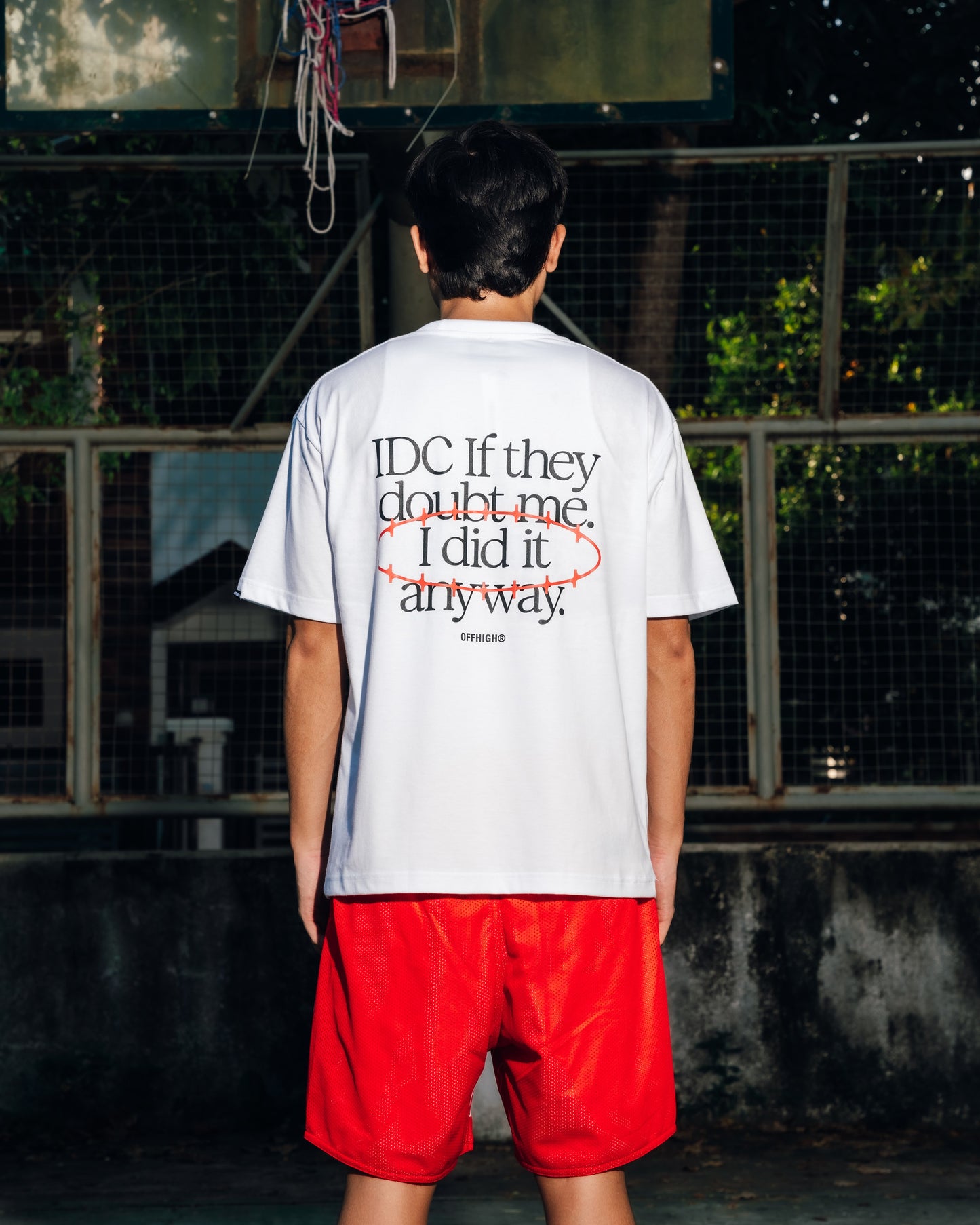 OFFHIGH DOUBTERS WHITE TSHIRT