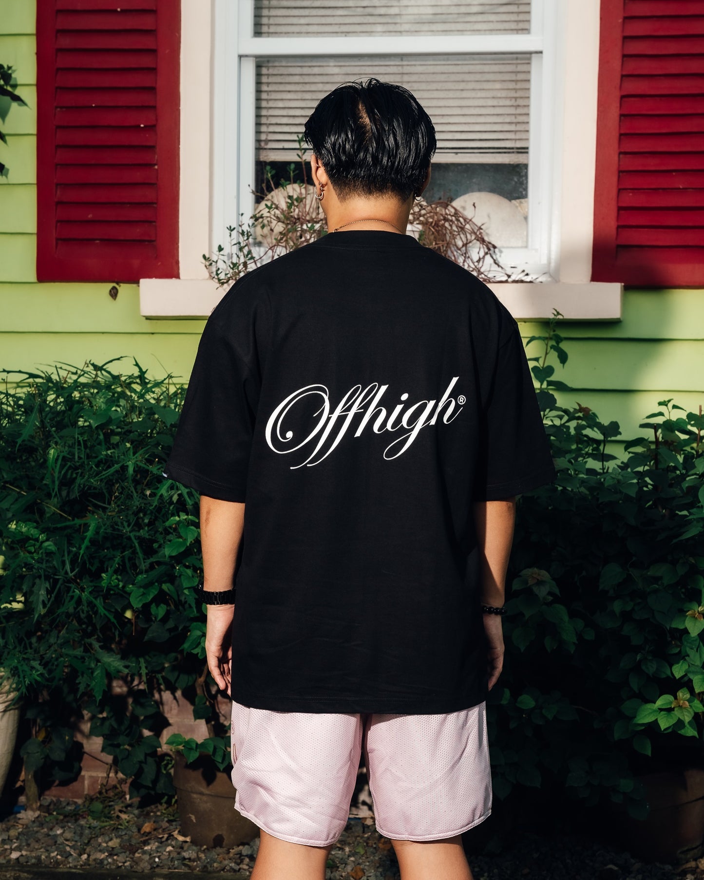 OFFHIGH 7-FIGS BLACK TSHIRT