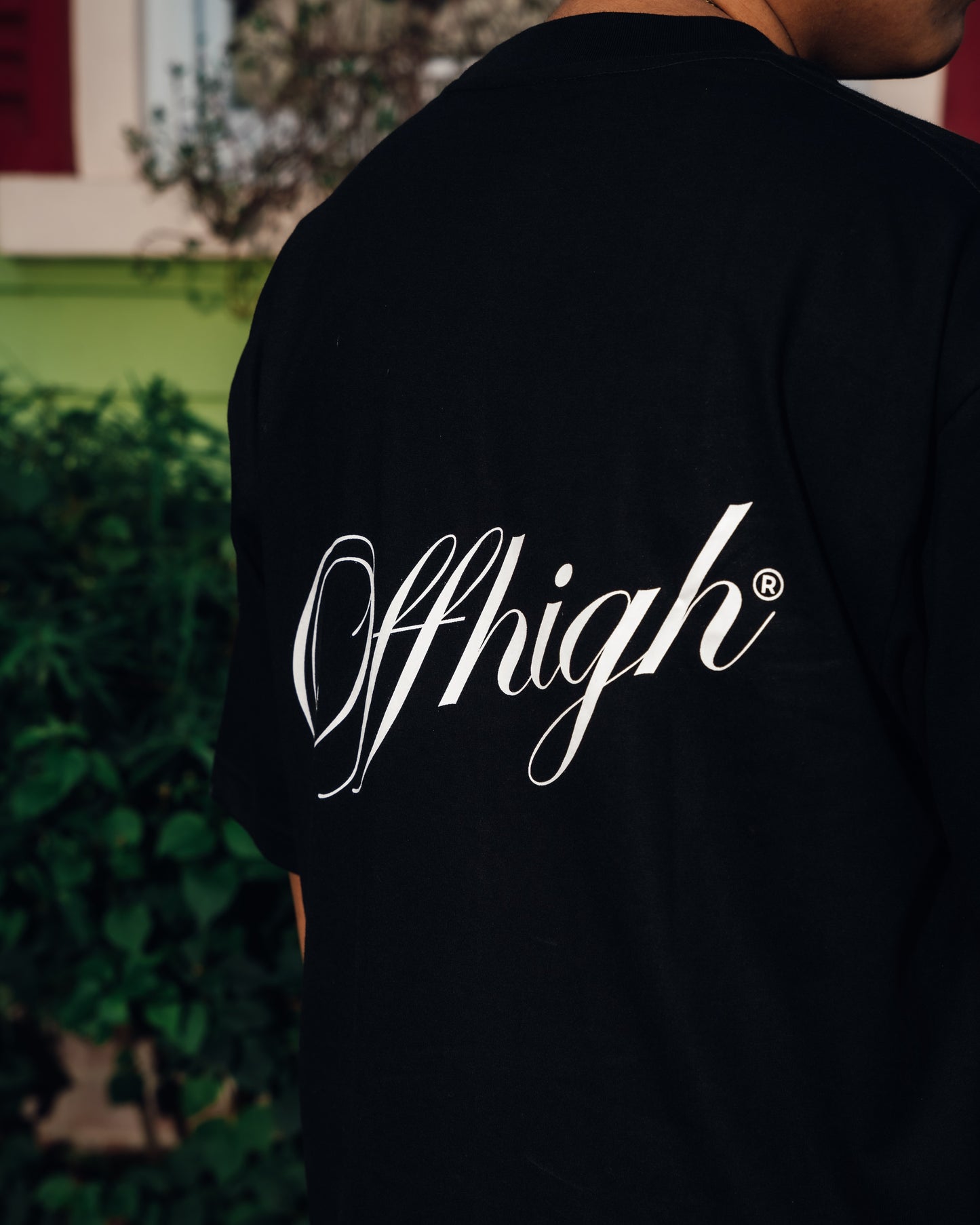 OFFHIGH 7-FIGS BLACK TSHIRT