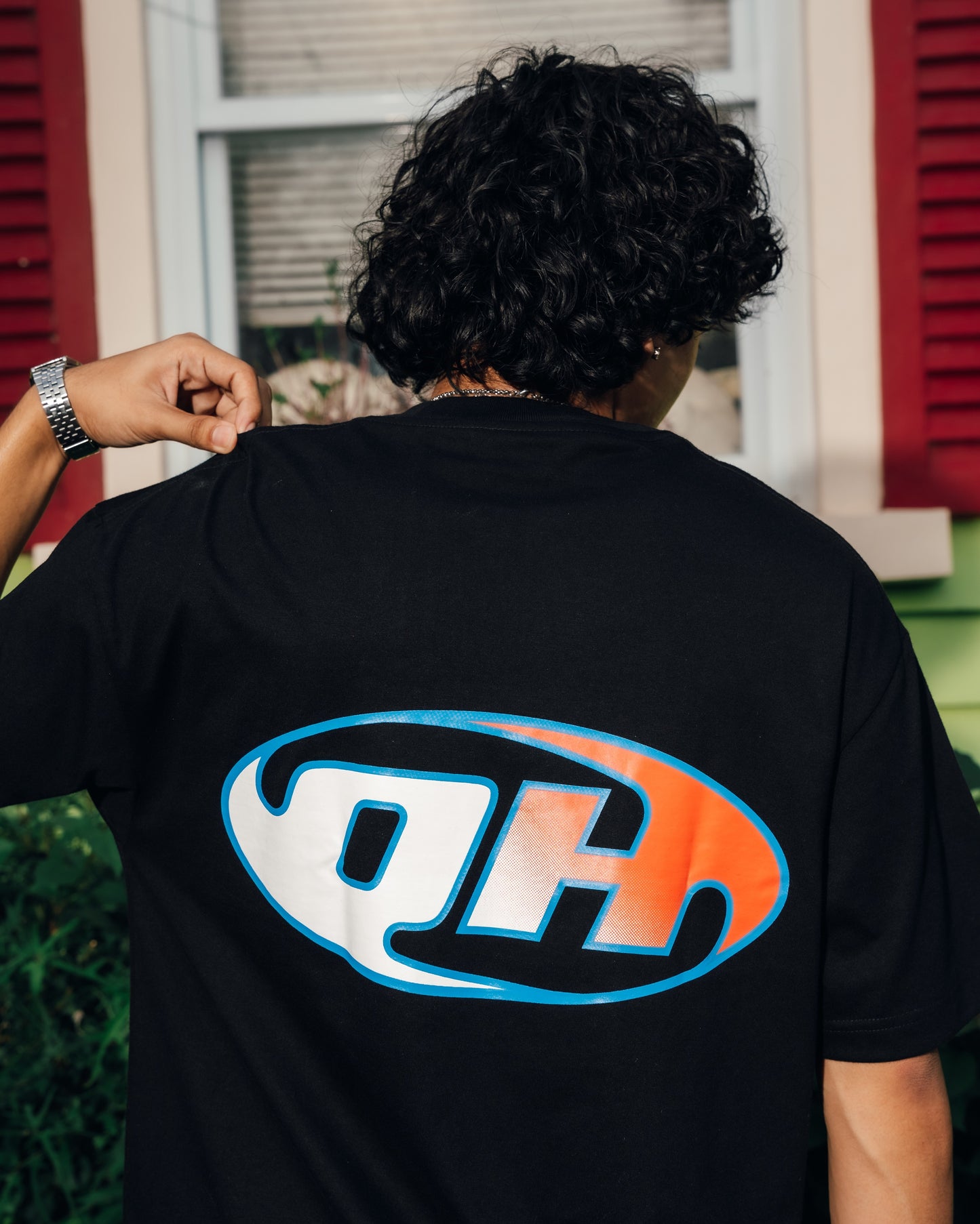 OFFHIGH SLEEK BLACK TSHIRT