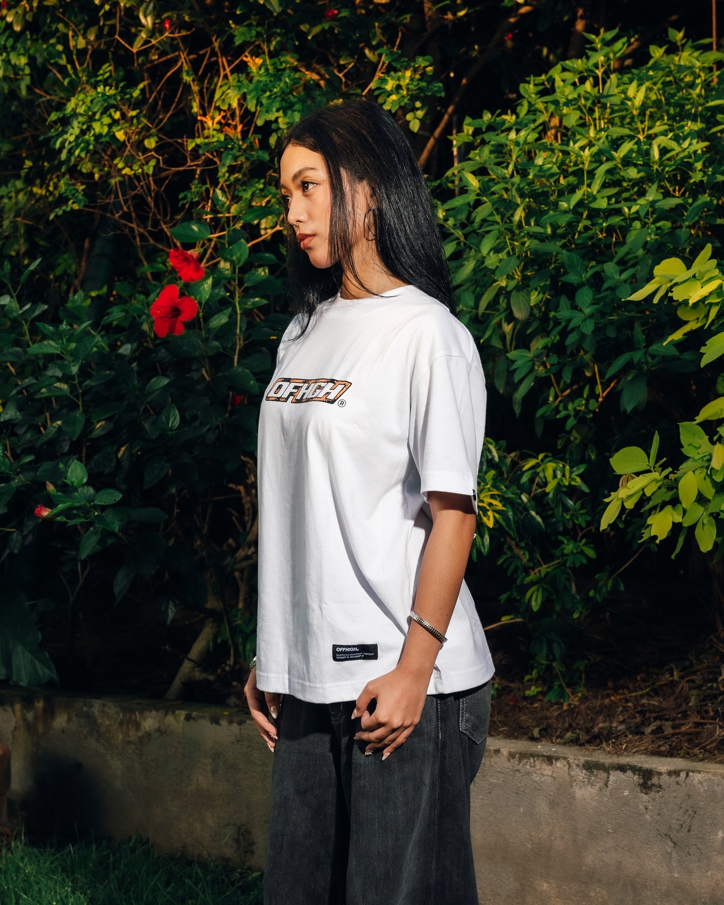 OFFHIGH HABITAT WHITE TSHIRT