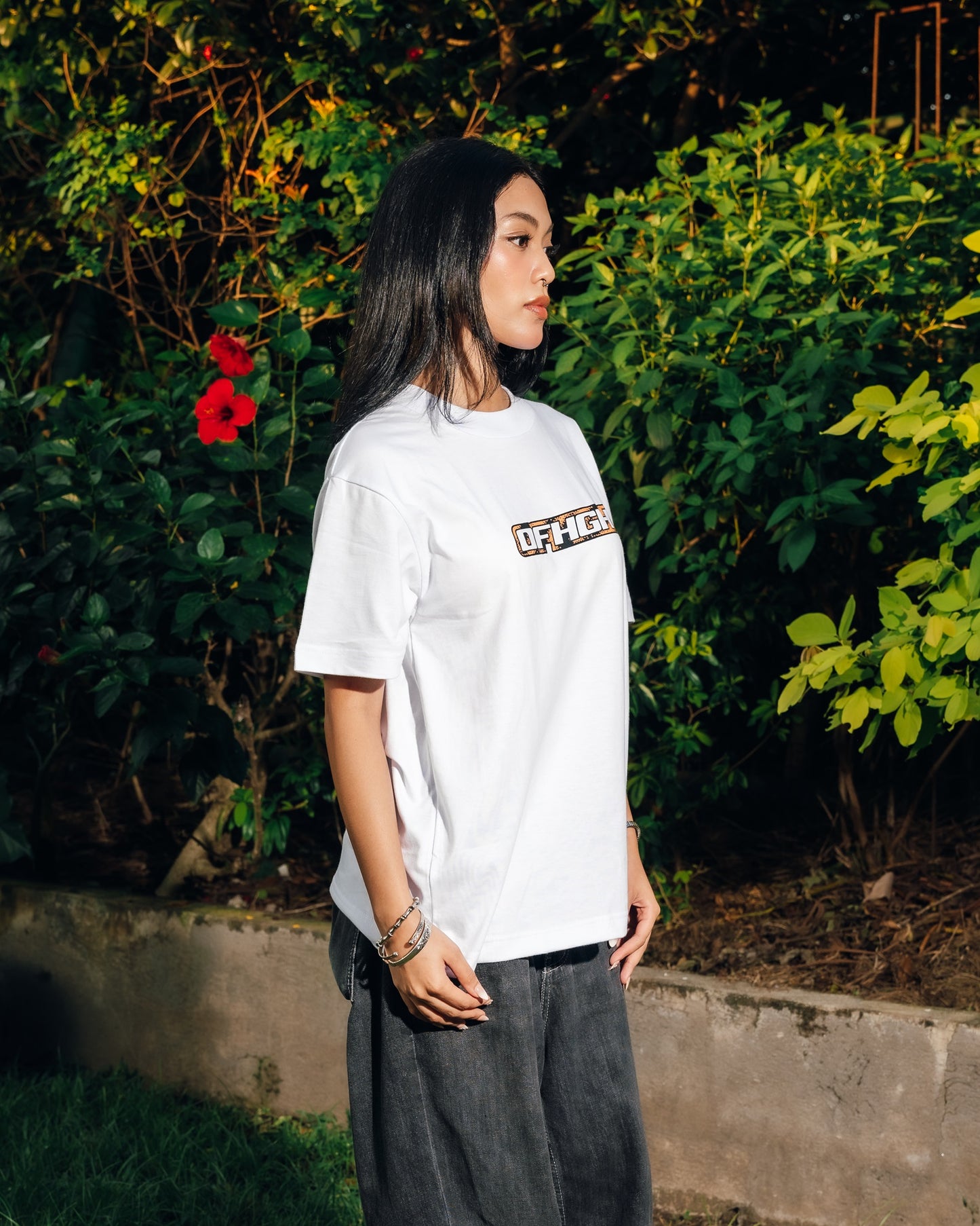 OFFHIGH HABITAT WHITE TSHIRT