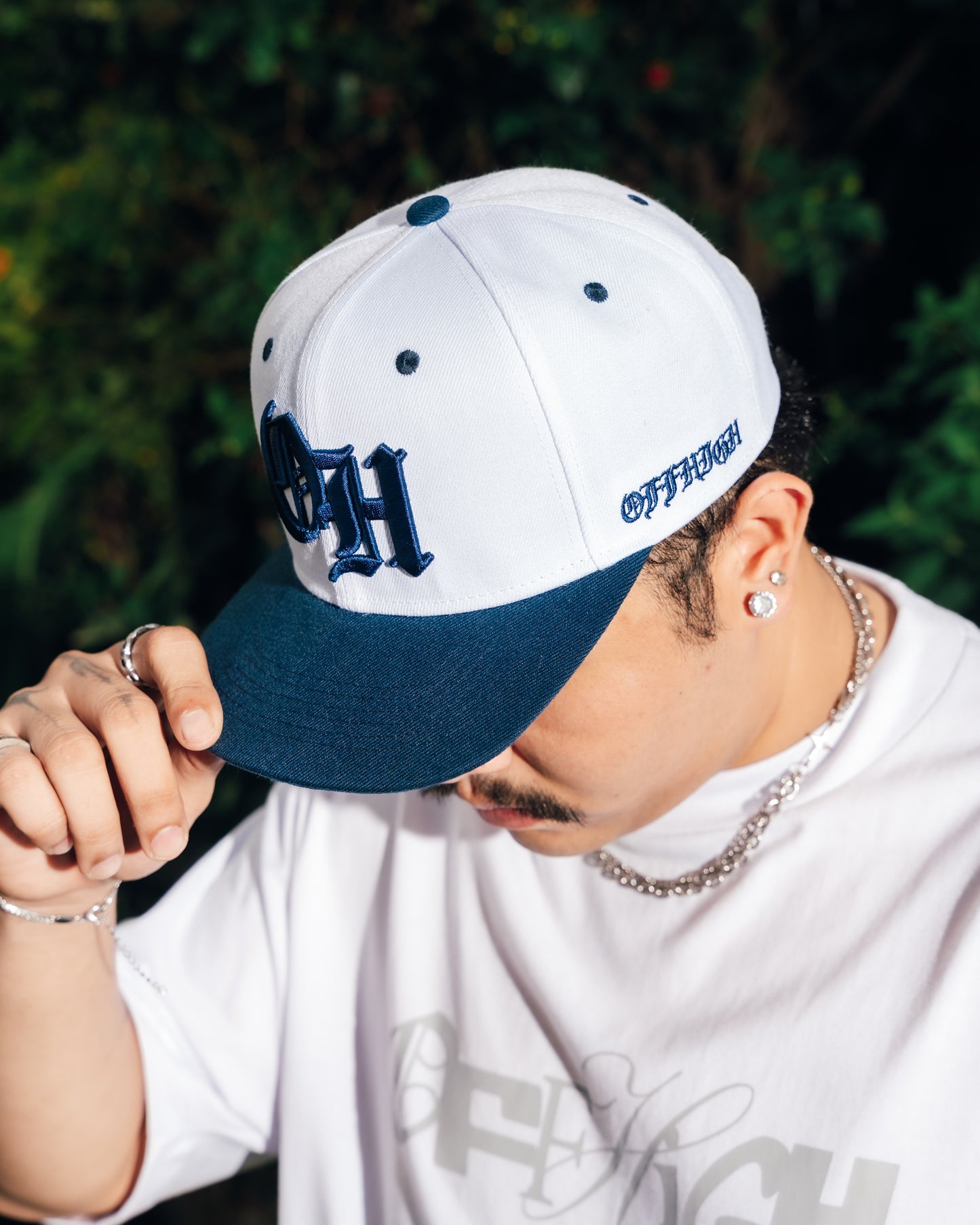 OFFHIGH TRADE WHITE SNAPBACK