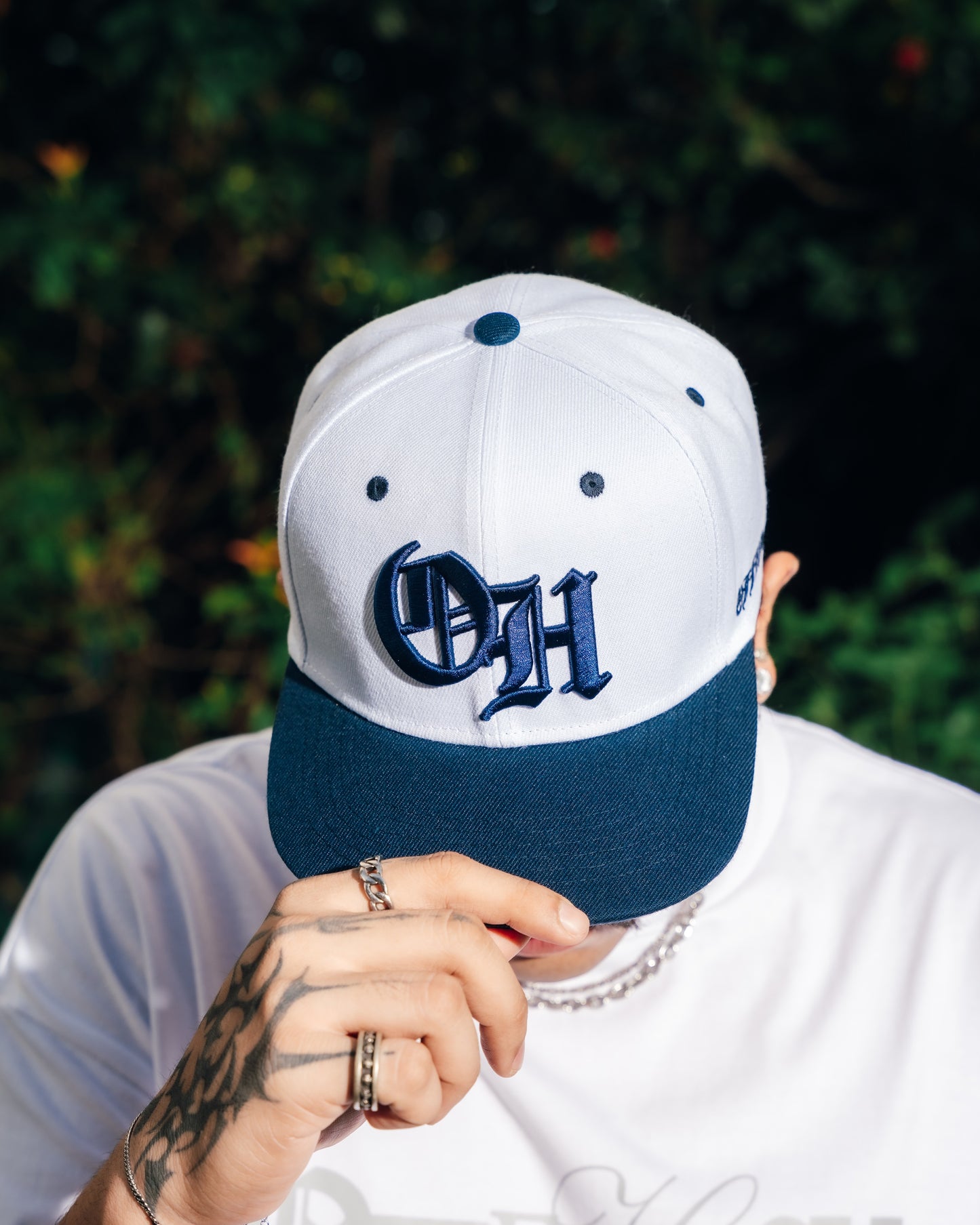 OFFHIGH TRADE WHITE SNAPBACK