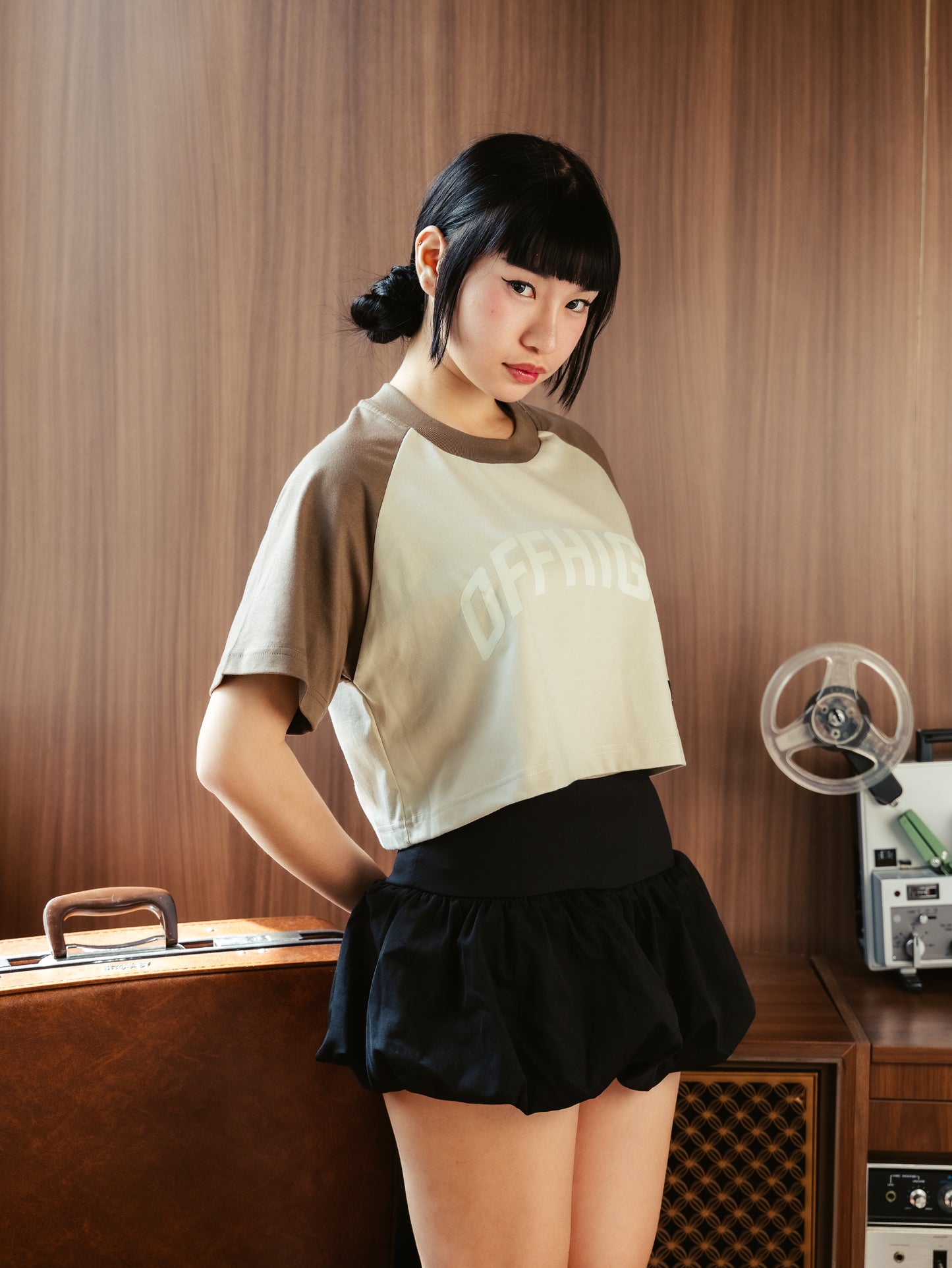 OFFHIGH RAGLAN COFFEE CROP TSHIRT