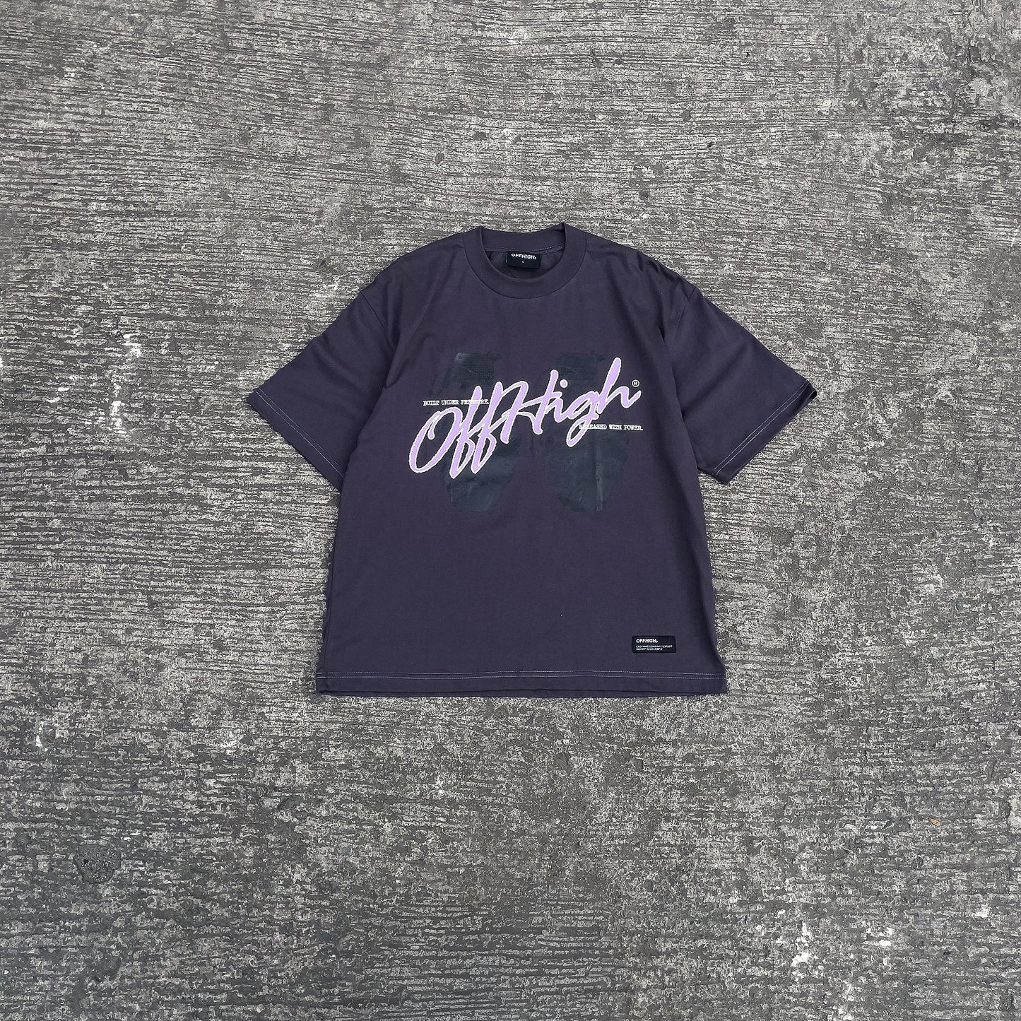 OFFHIGH BLAST GRAY TSHIRT