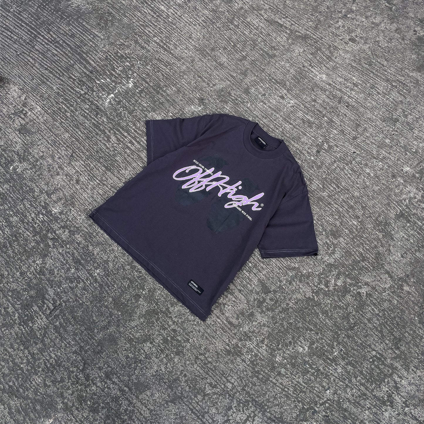 OFFHIGH BLAST GRAY TSHIRT