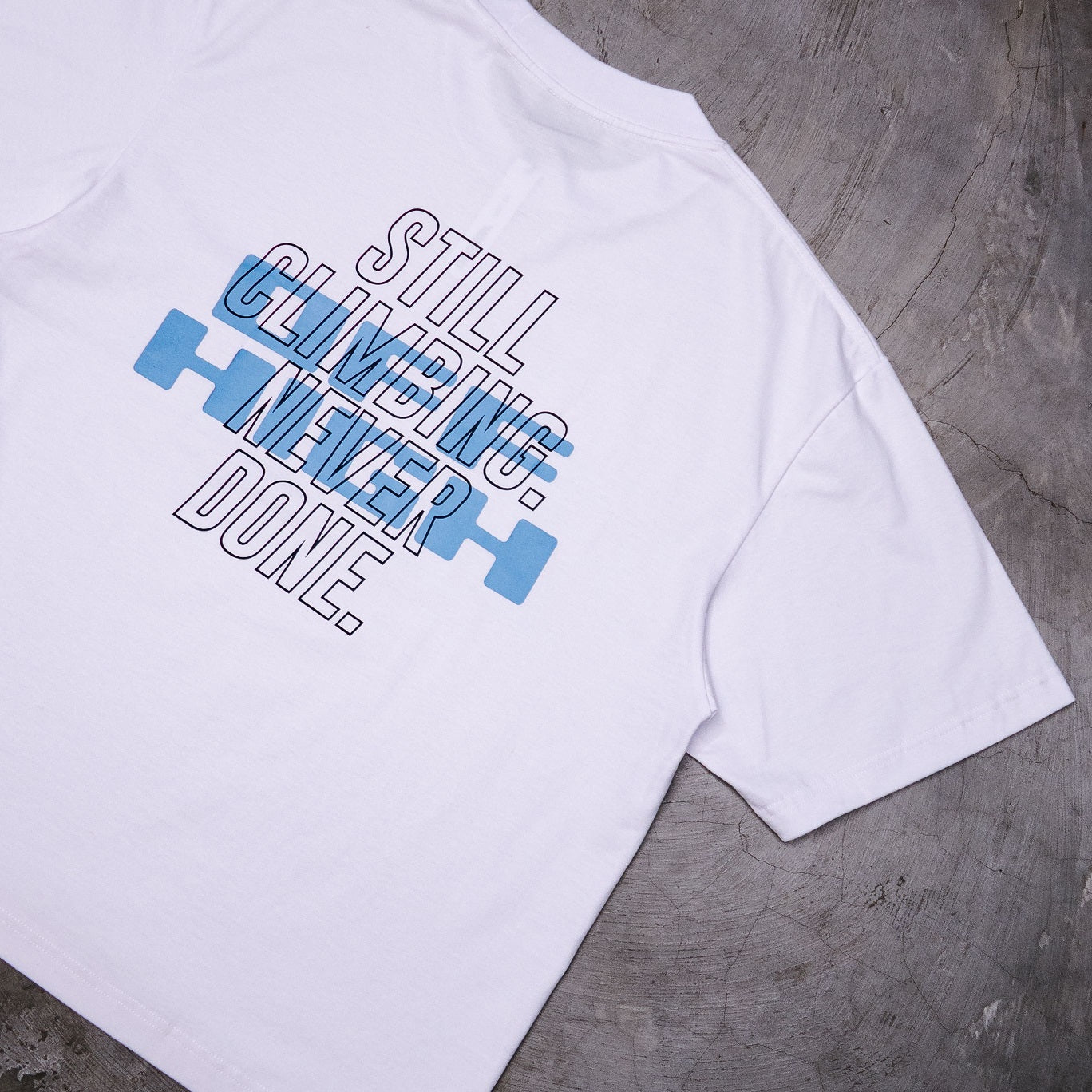 OFFHIGH CLIMBING WHITE TSHIRT