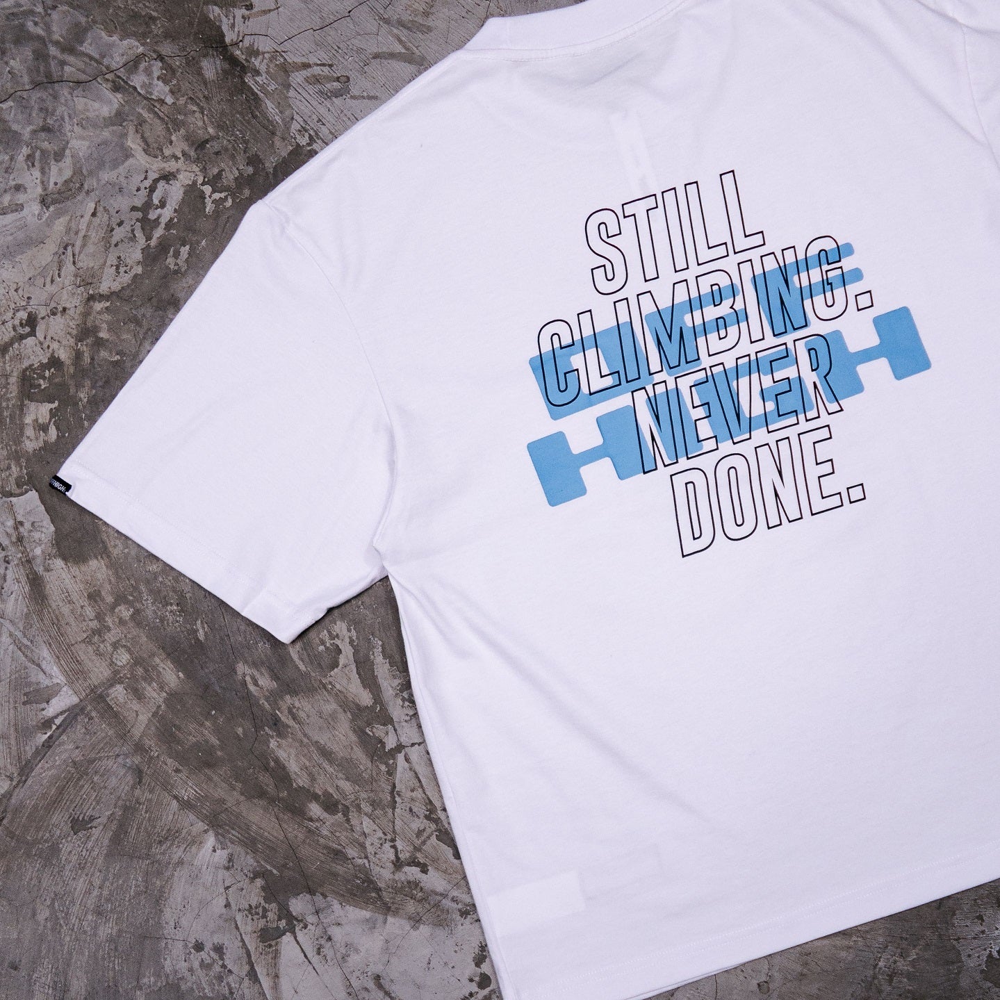 OFFHIGH CLIMBING WHITE TSHIRT