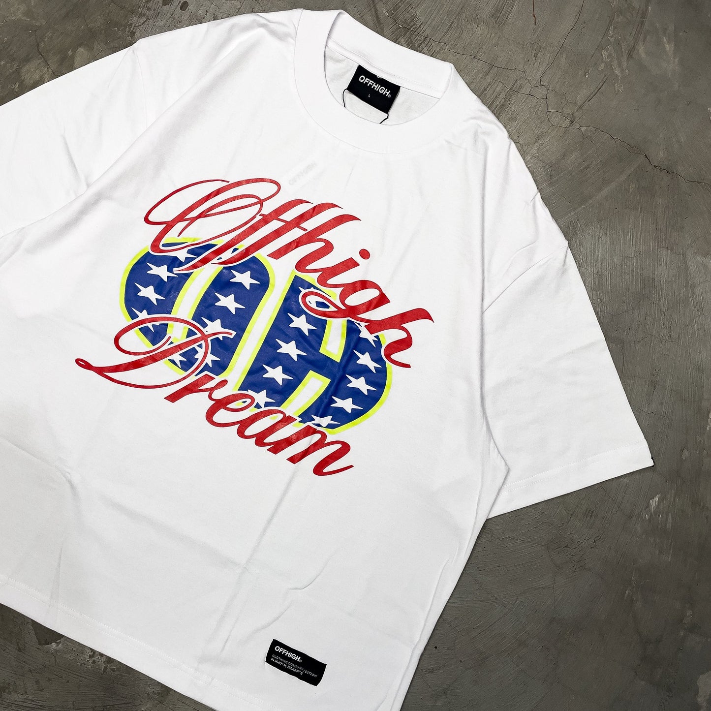 OFFHIGH THE DREAM WHITE TSHIRT