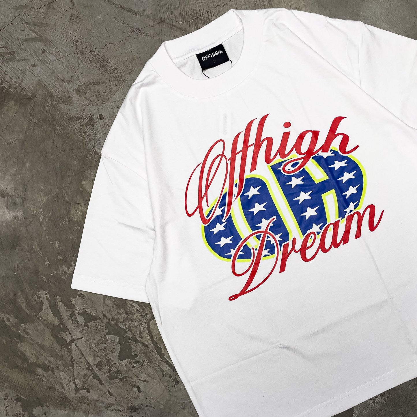 OFFHIGH THE DREAM WHITE TSHIRT