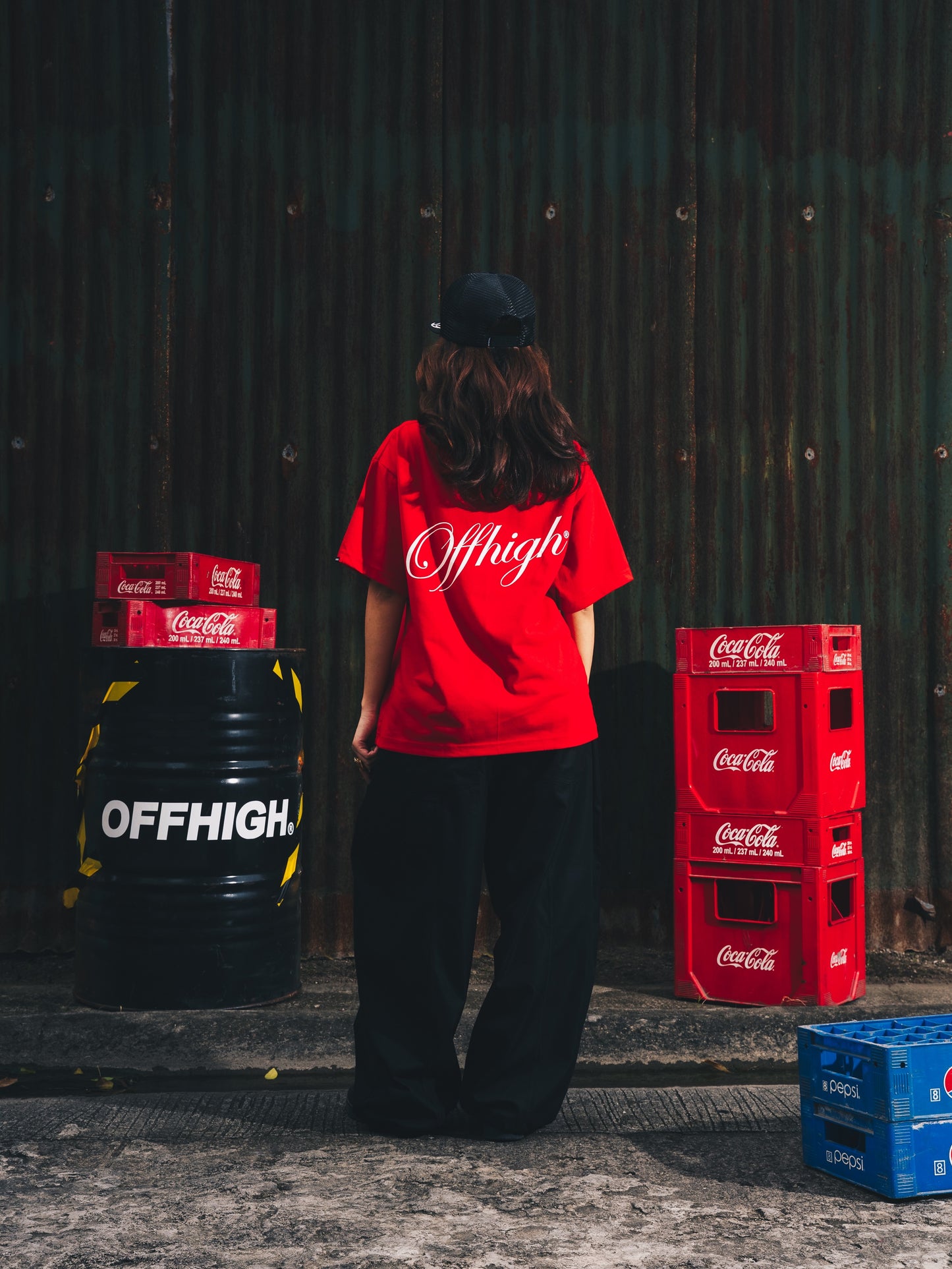 OFFHIGH  7 FIGS RED TSHIRT