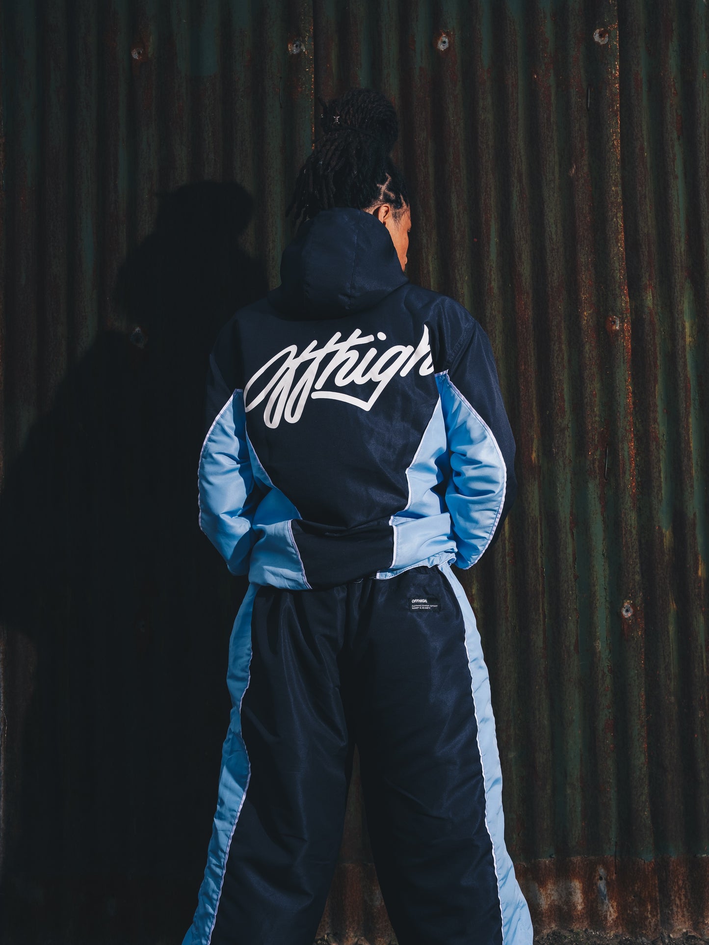OFFHIGH BONE DRY BLUE PANTS