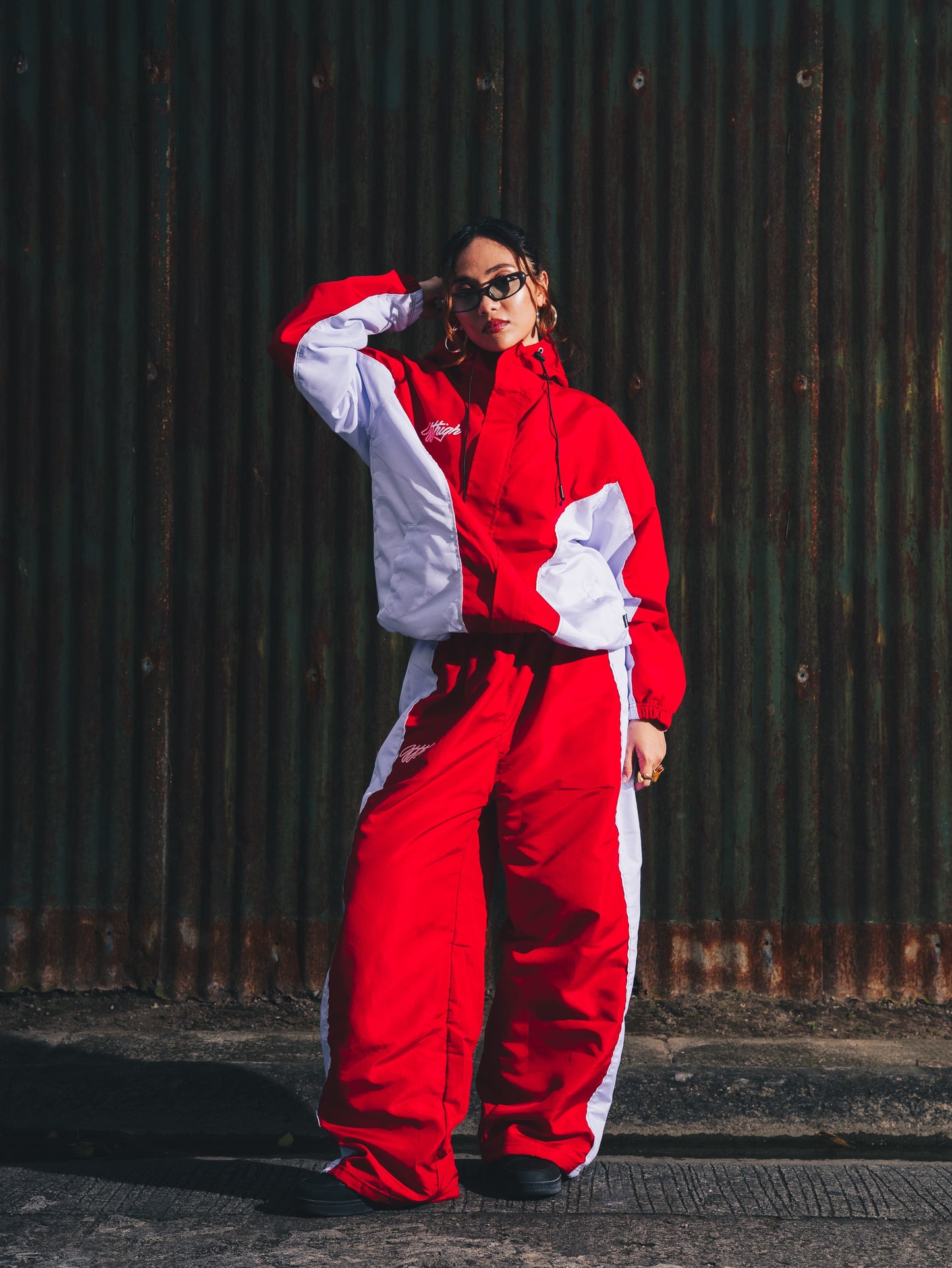 OFFHIGH BONE DRY RED PANTS