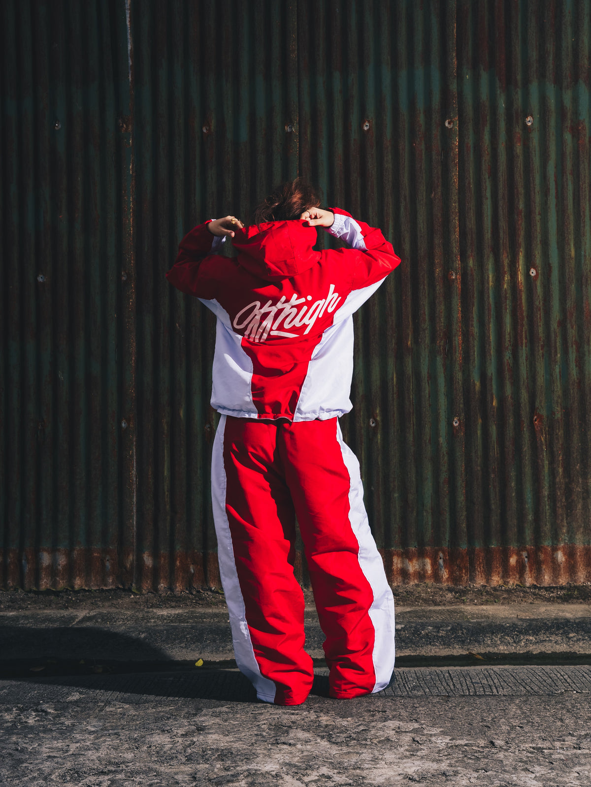 OFFHIGH BONE DRY RED PANTS