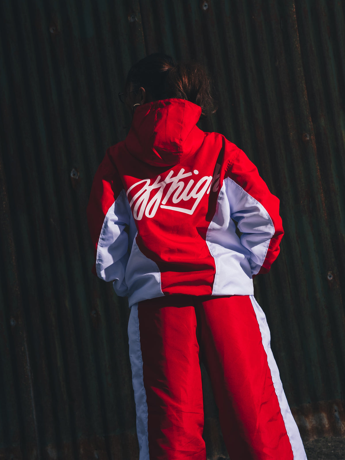 OFFHIGH BONE DRY RED PANTS