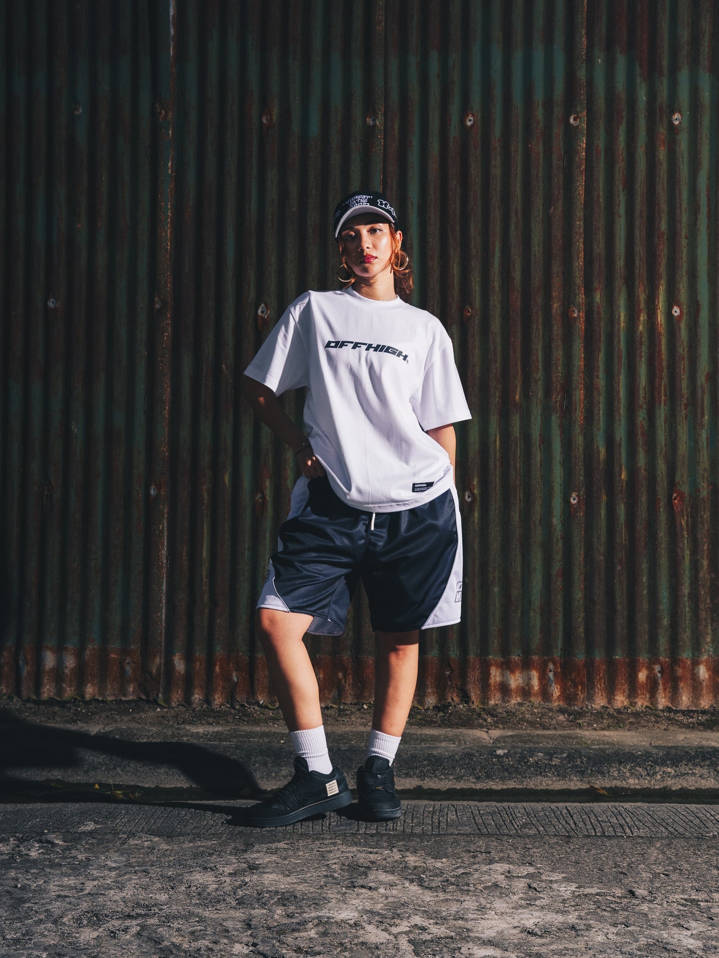 OFFHIGH BUILT WHITE TSHIRT