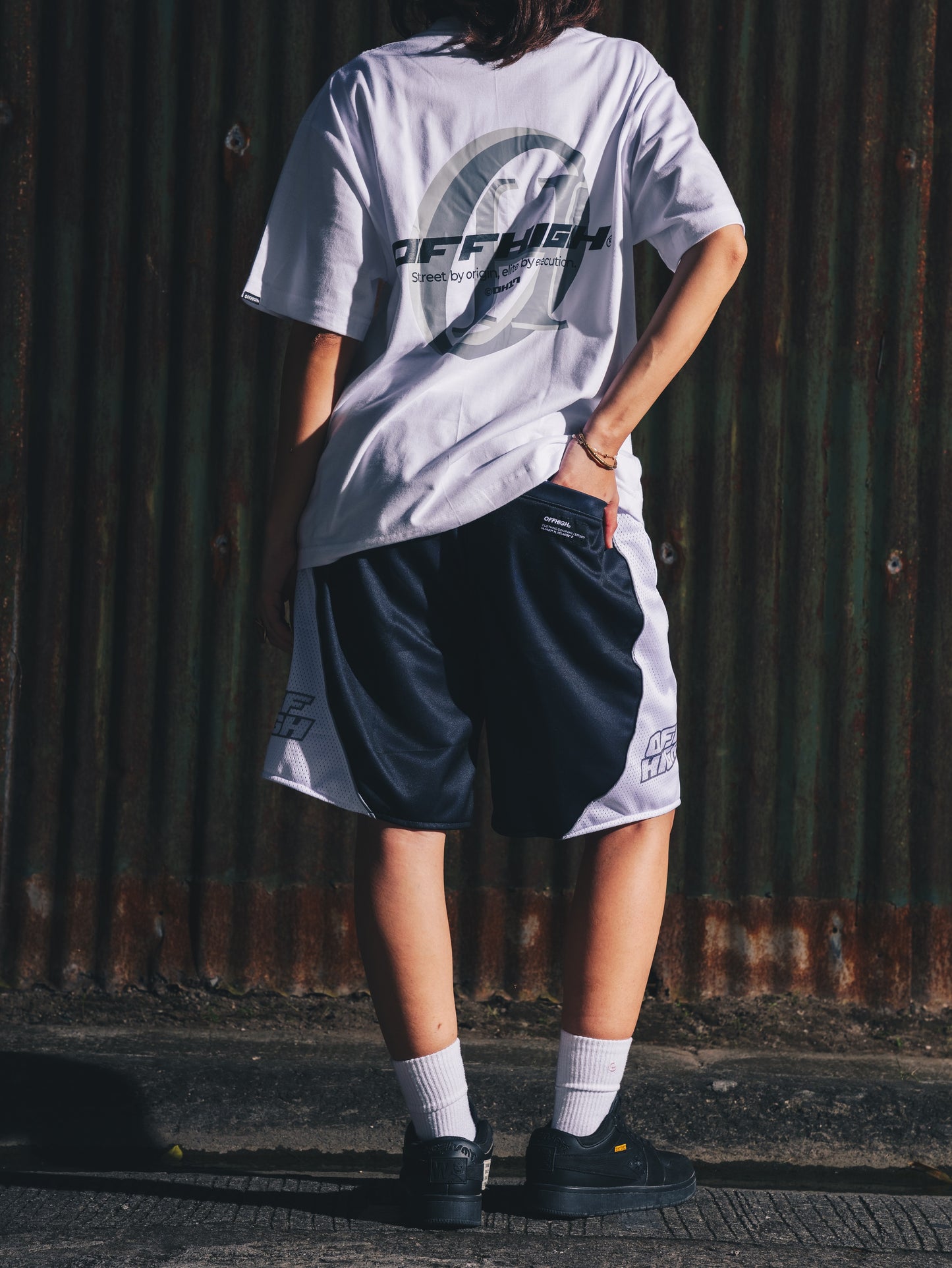 OFFHIGH BUILT WHITE TSHIRT