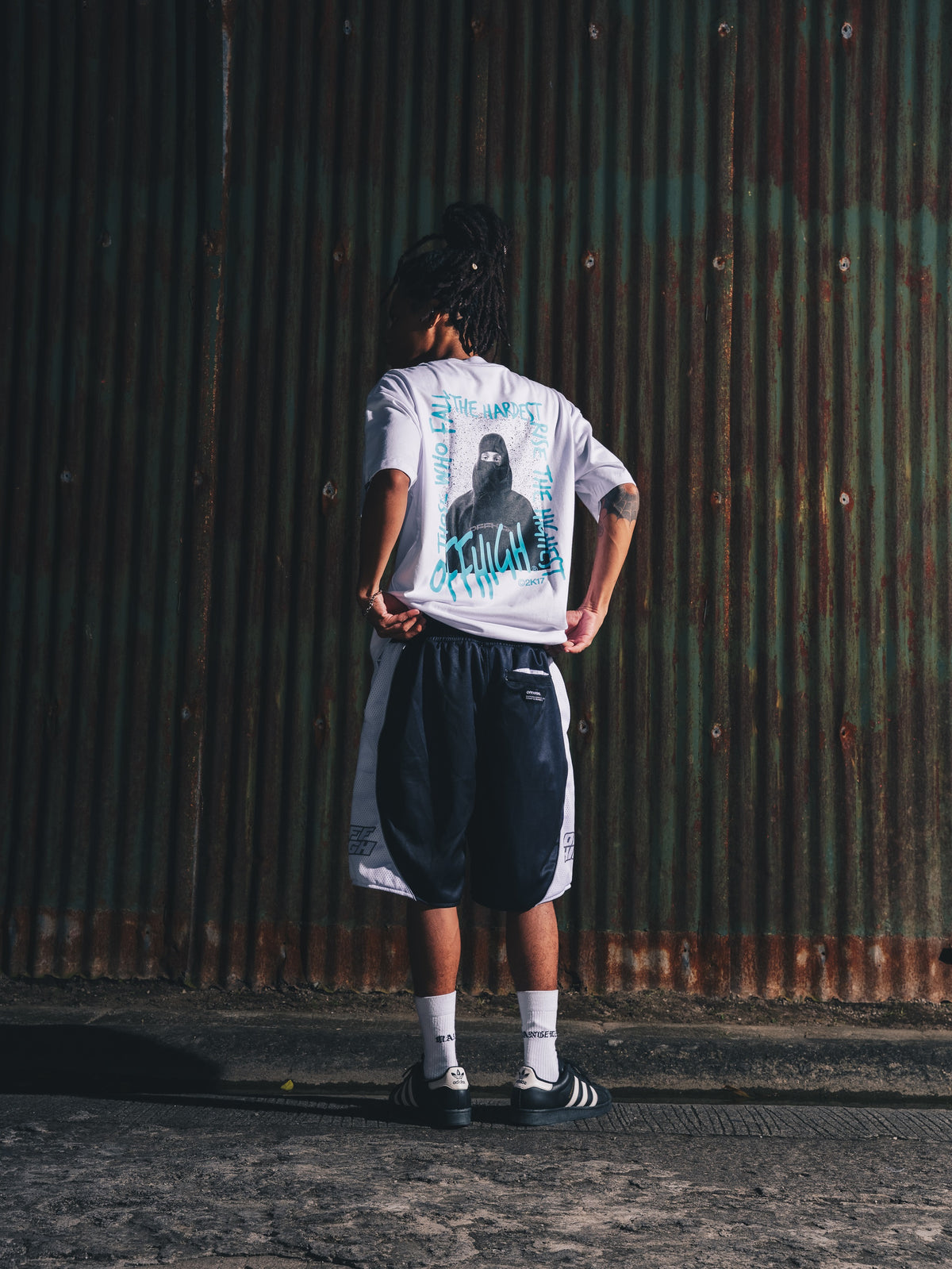 OFFHIGH RISER WHITE TSHIRT