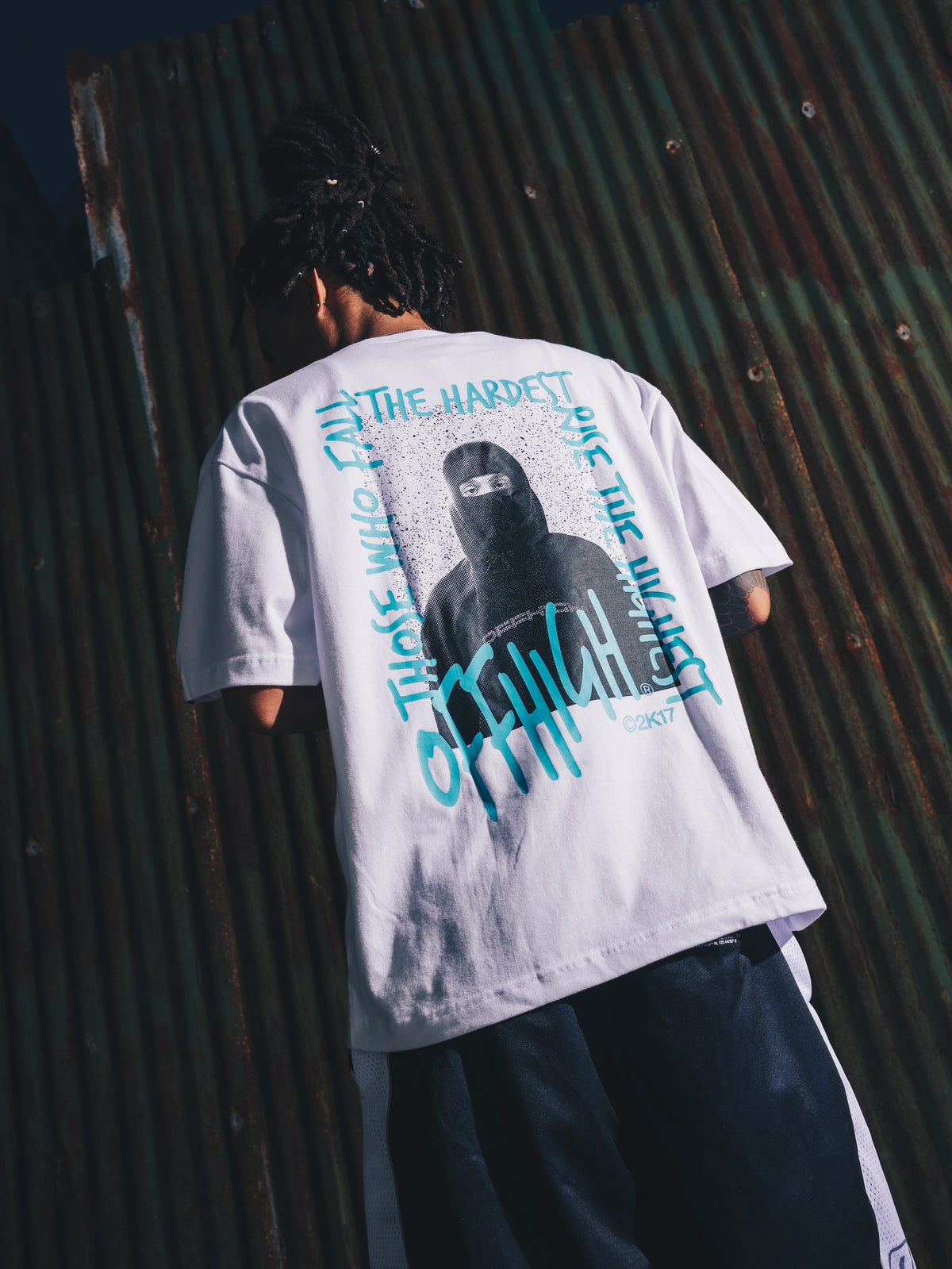 OFFHIGH RISER WHITE TSHIRT