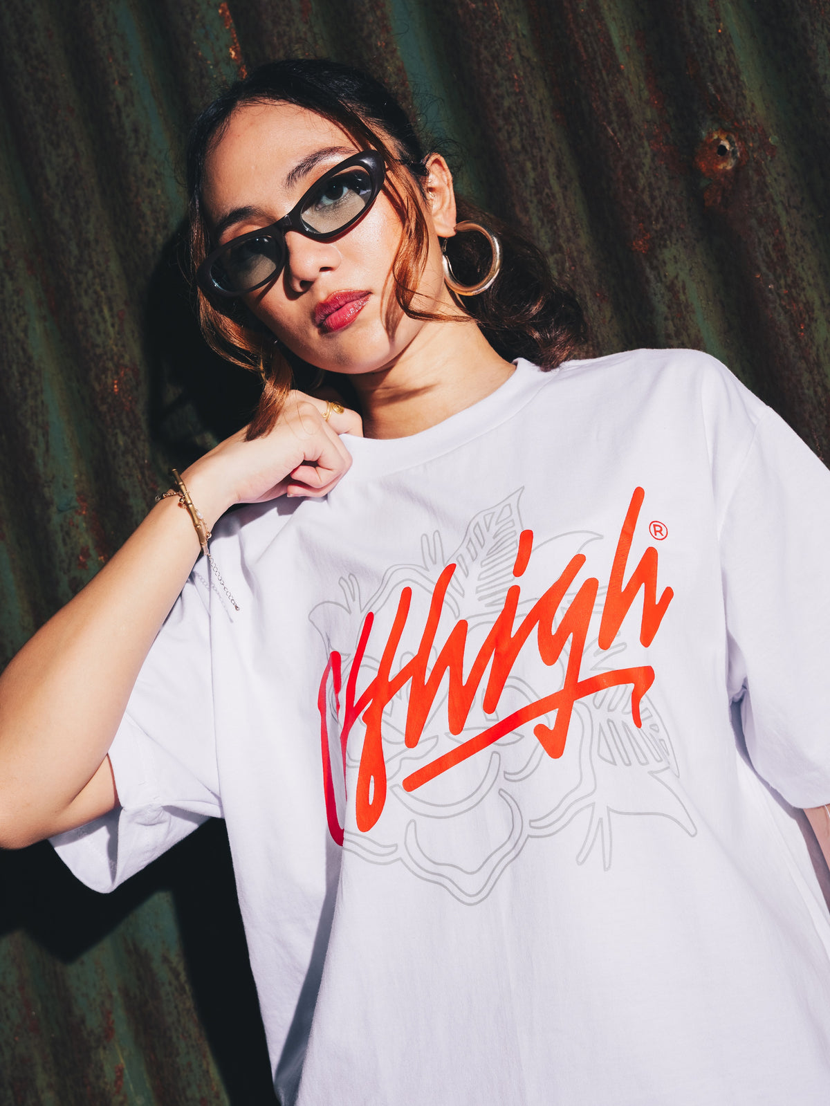 OFFHIGH G & C WHITE TSHIRT