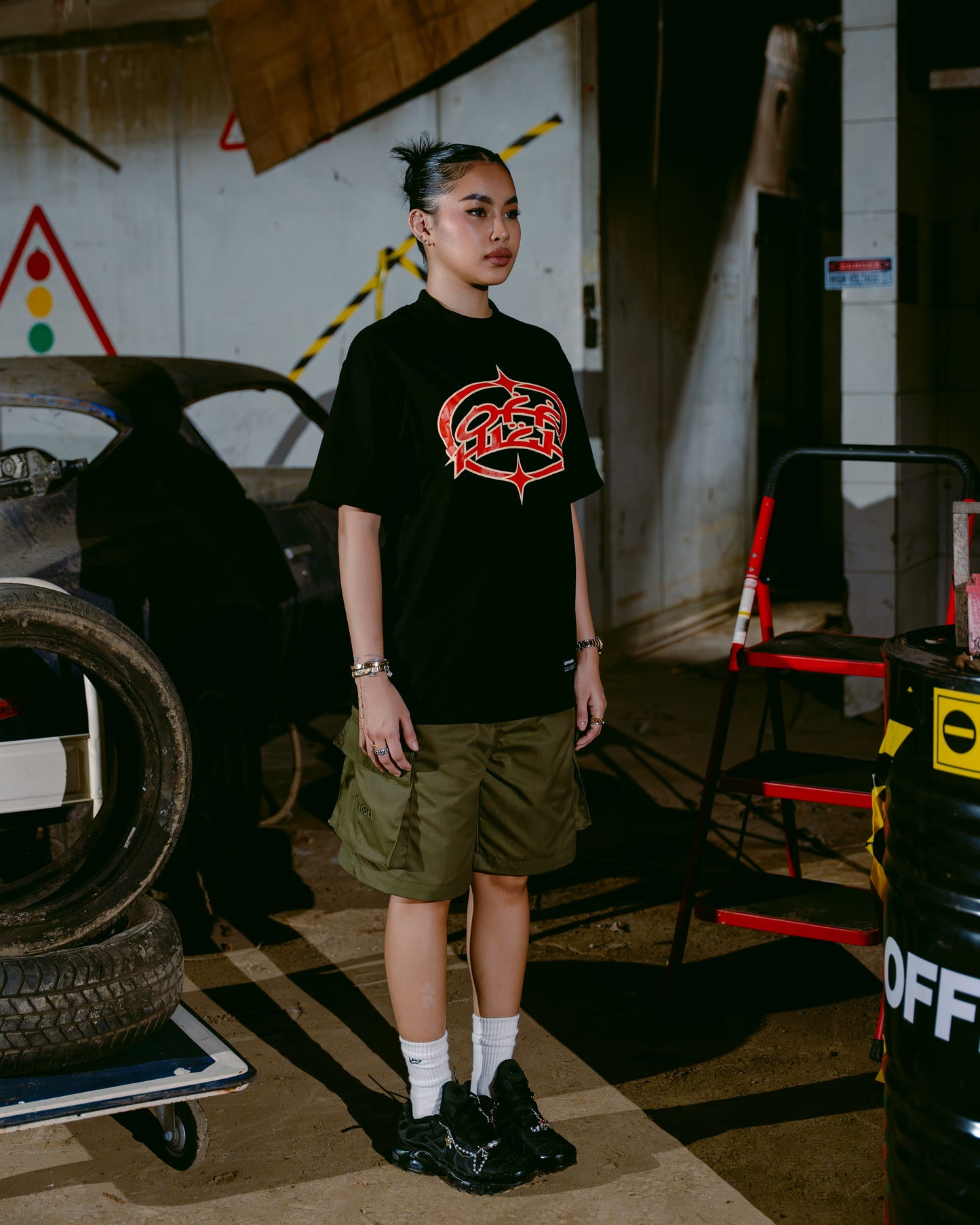 OFFHIGH GHAZI BLACK TSHIRT