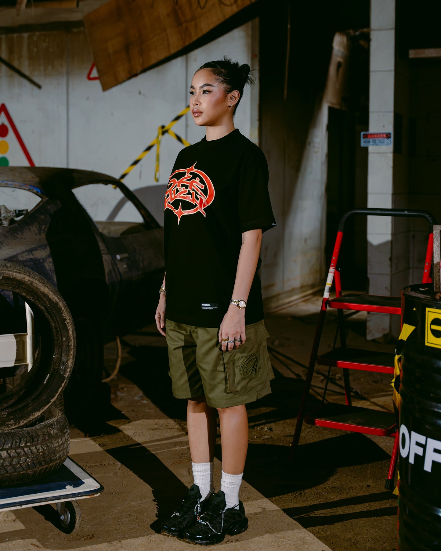 OFFHIGH GHAZI BLACK TSHIRT