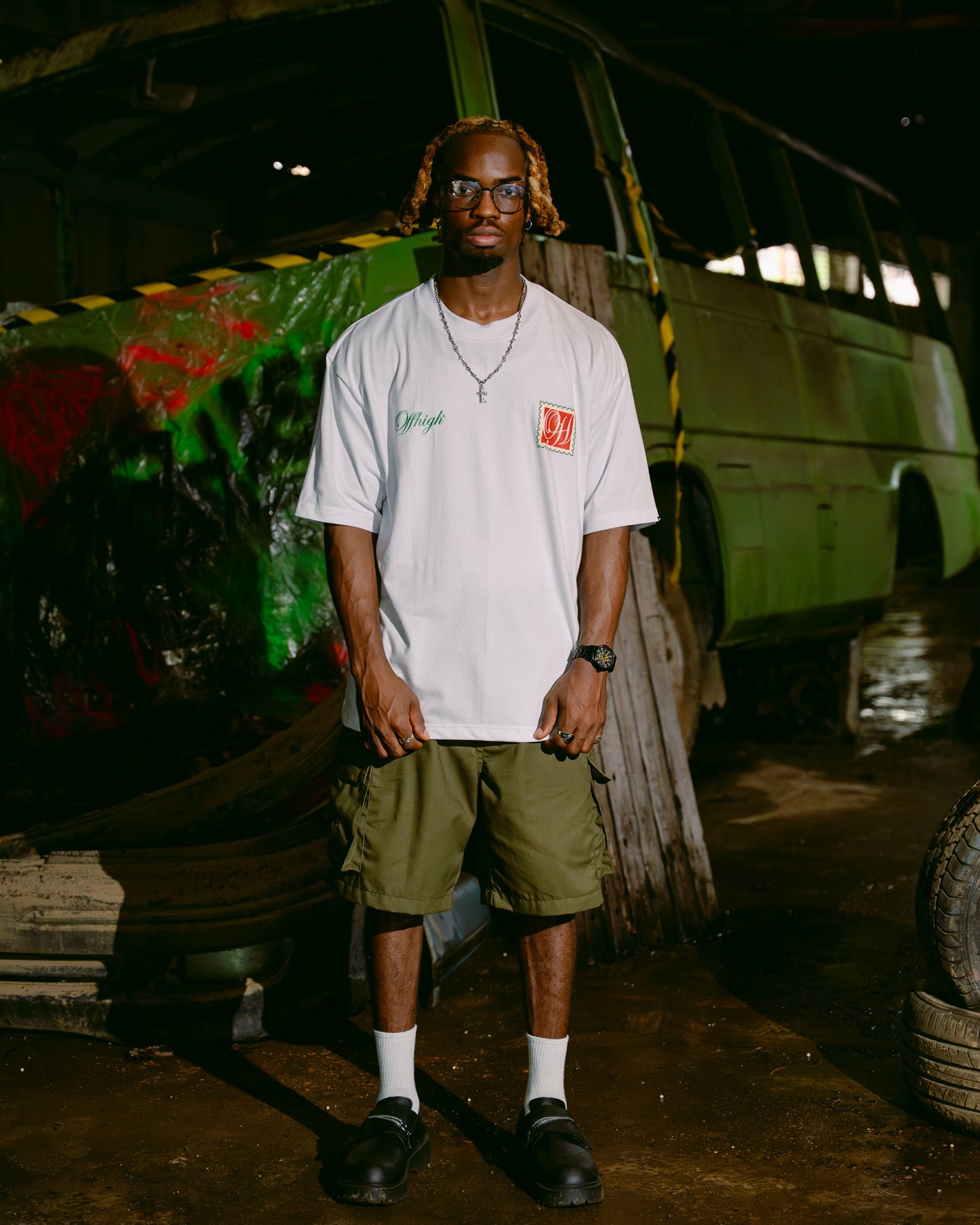 OFFHIGH PEACE MAKER WHITE TSHIRT