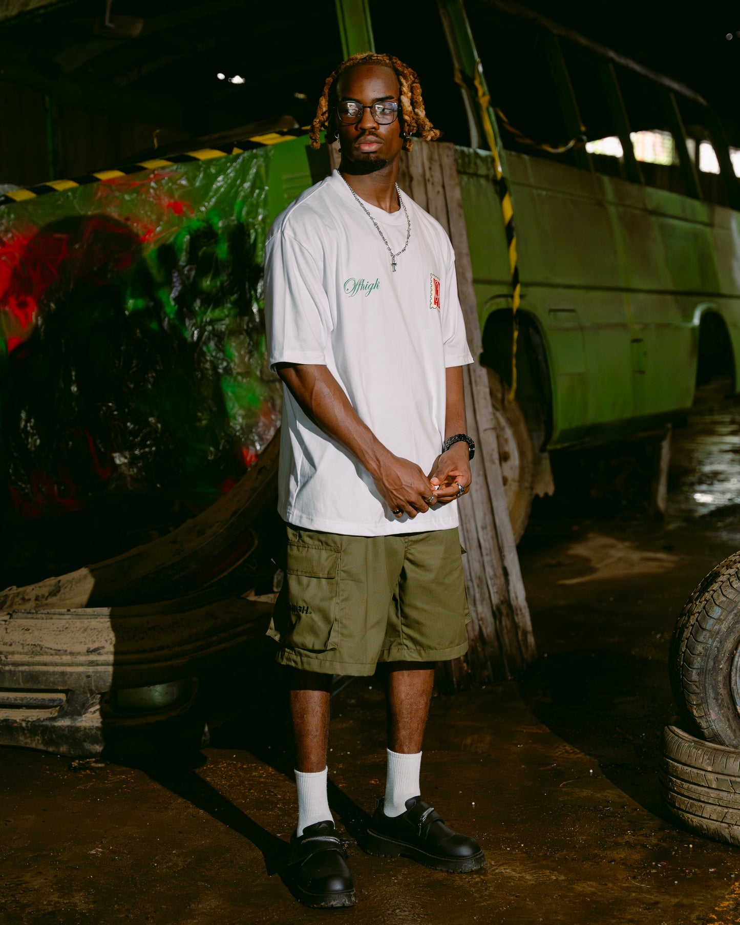 OFFHIGH PEACE MAKER WHITE TSHIRT