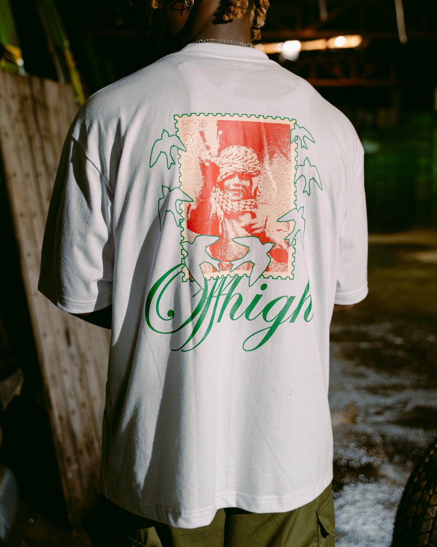 OFFHIGH PEACE MAKER WHITE TSHIRT