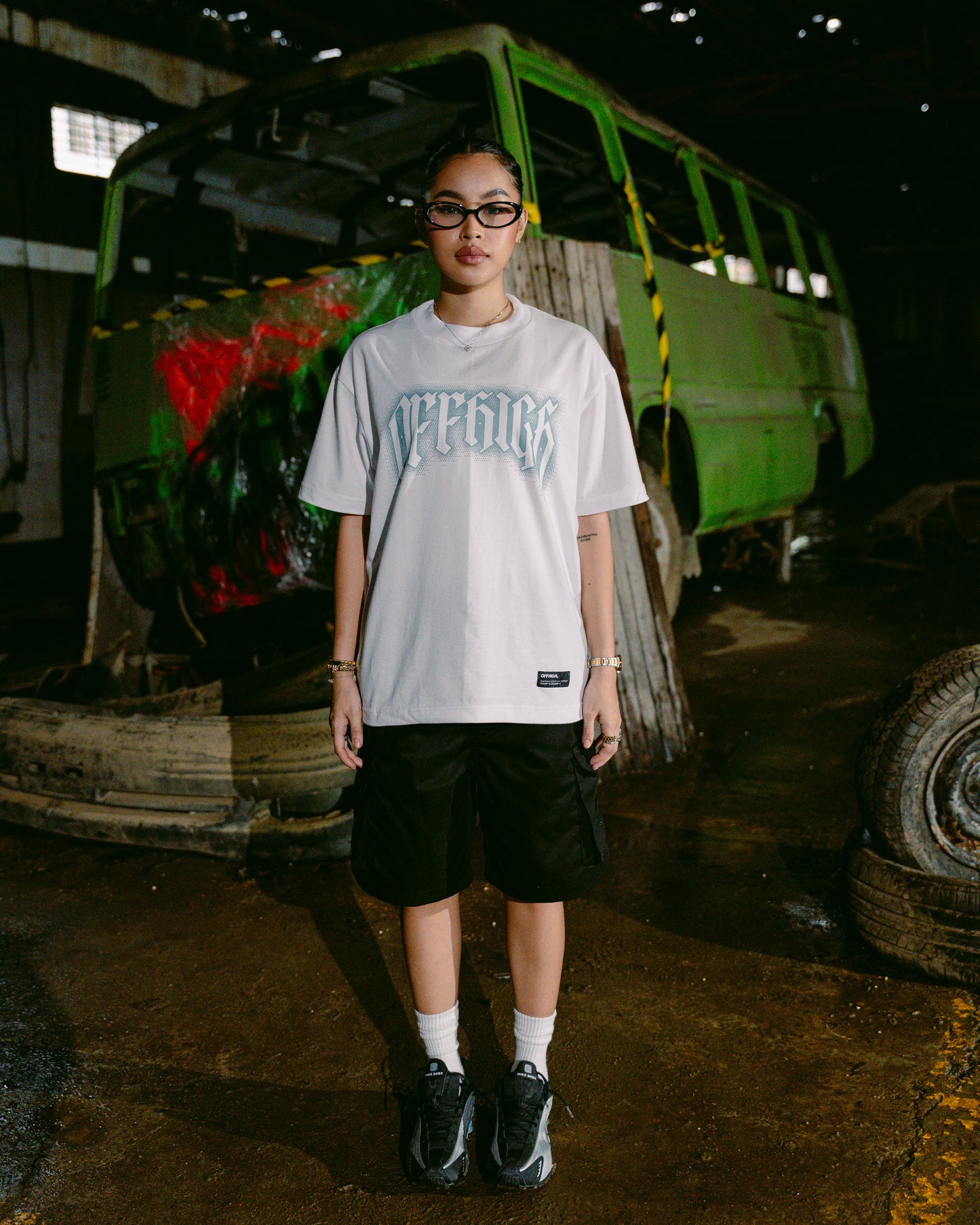 OFFHIGH RESILIENT WHITE TSHIRT