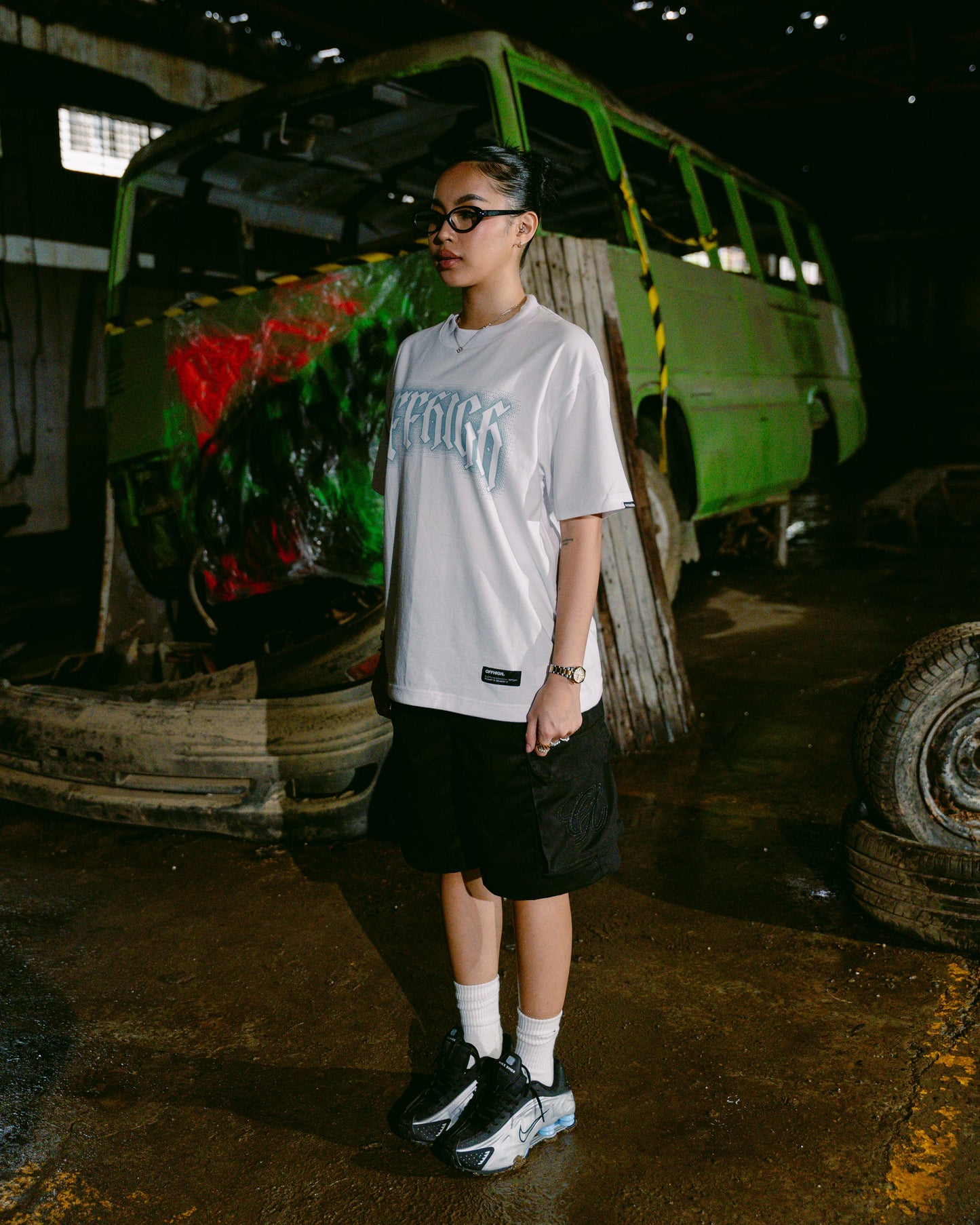 OFFHIGH RESILIENT WHITE TSHIRT