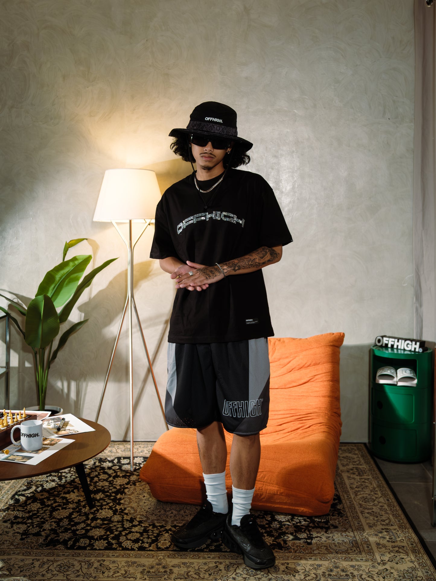 OFFHIGH ANGLER BUCKET HAT