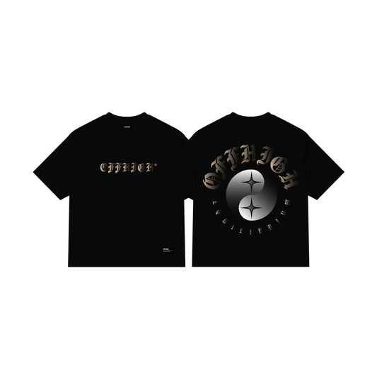 OFFHIGH EQUILIBRIUM BLACK TSHIRT