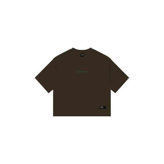 OFFHIGH SHADOW THREAD FATIGUE TSHIRT (BOXY FIT)