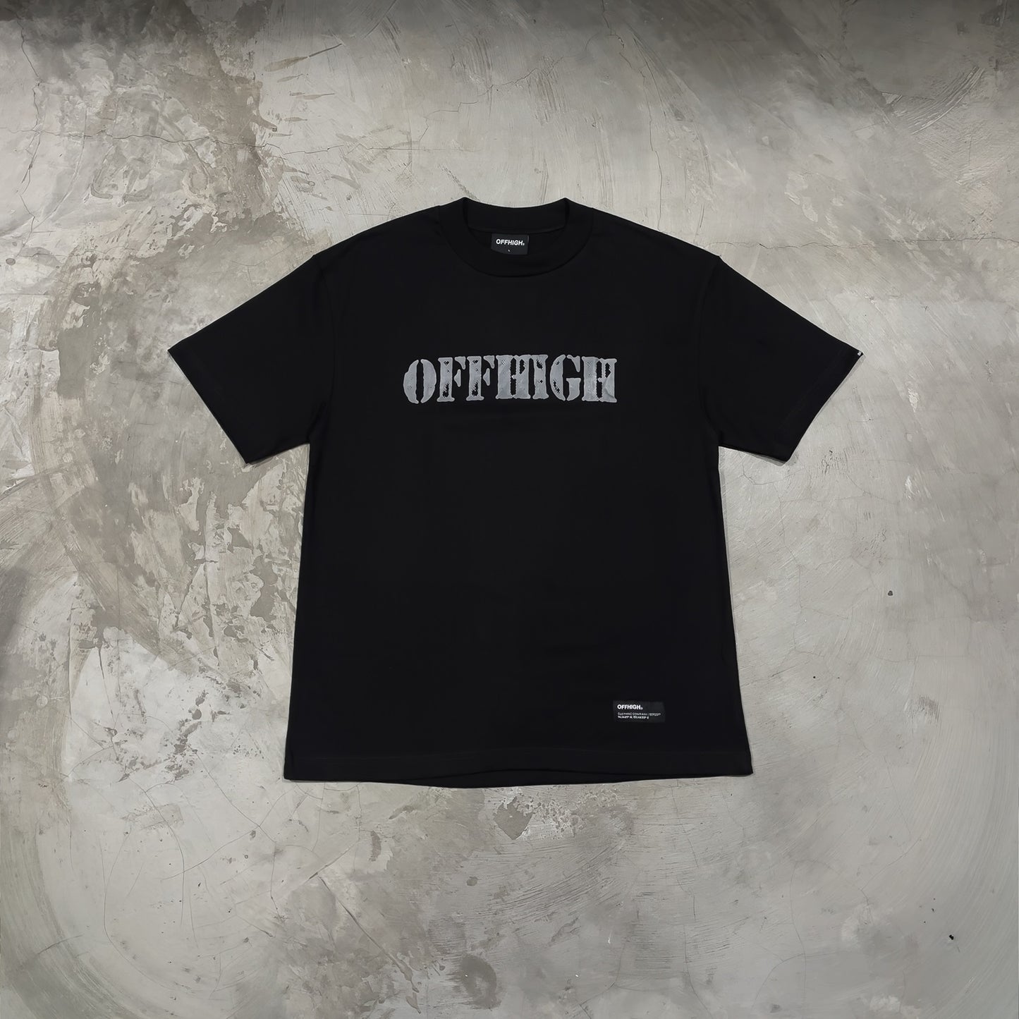 OFFHIGH RAGE BLACK TSHIRT