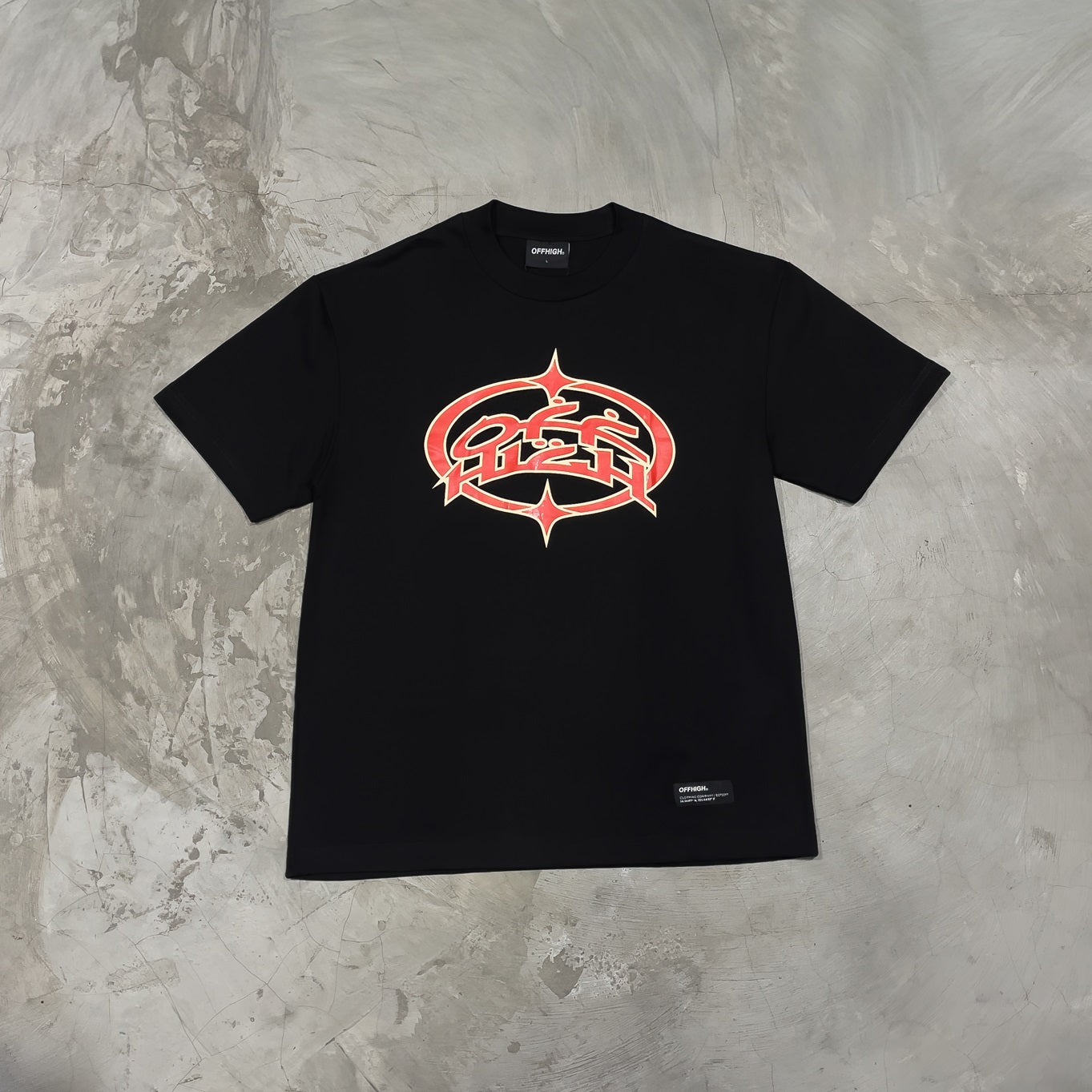 OFFHIGH GHAZI BLACK TSHIRT