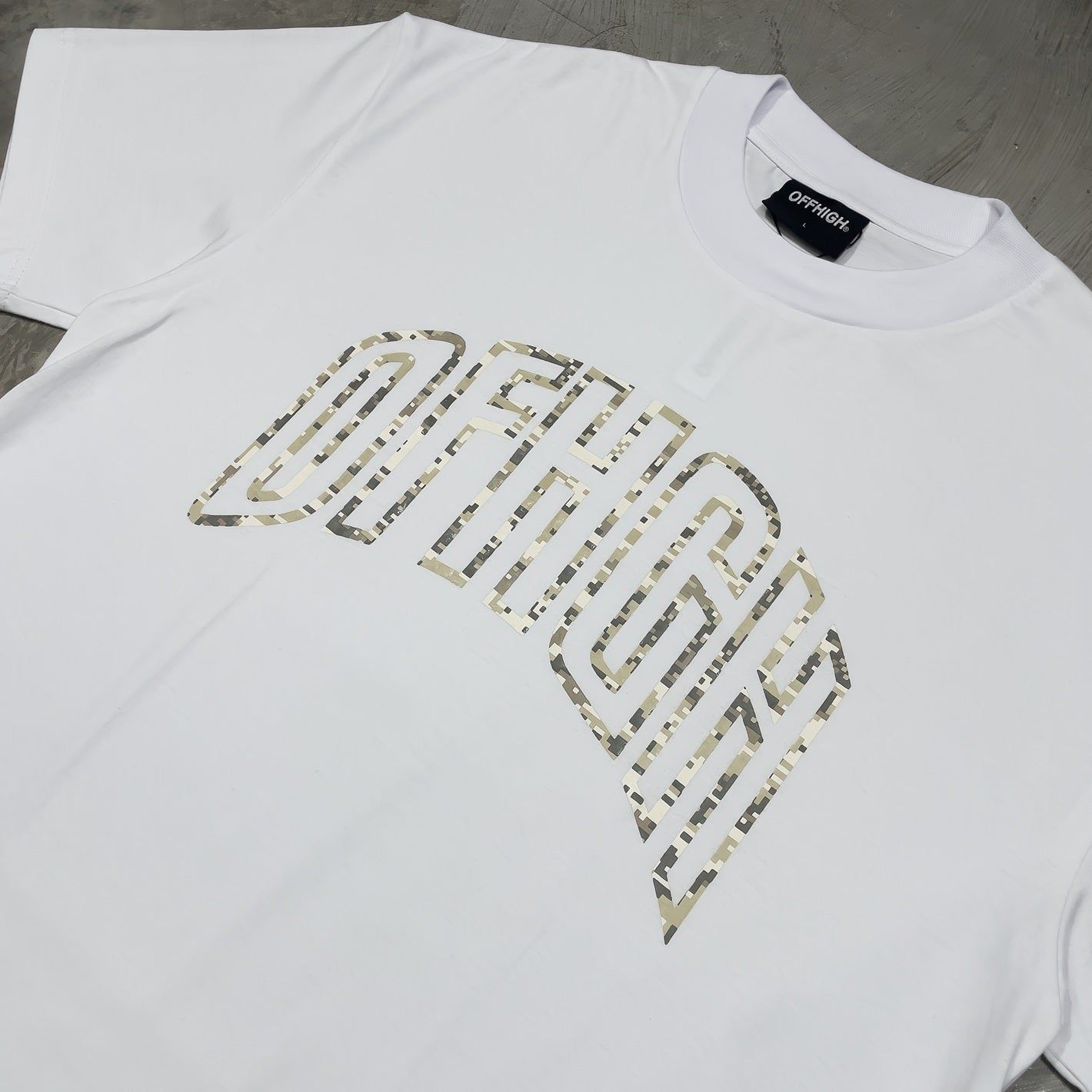 OFFHIGH ANONYMOUS WHITE TSHIRT