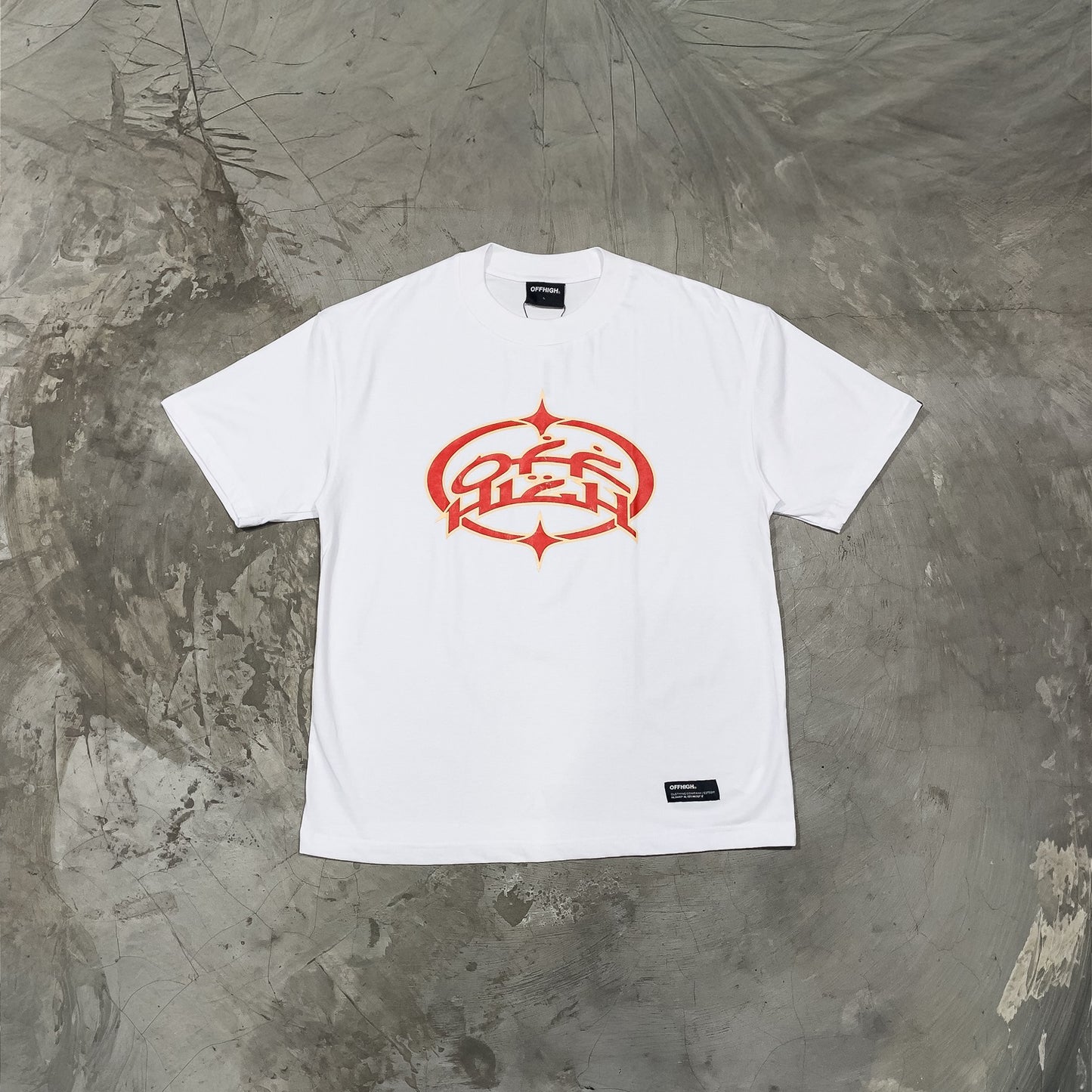 OFFHIGH GHAZI WHITE TSHIRT