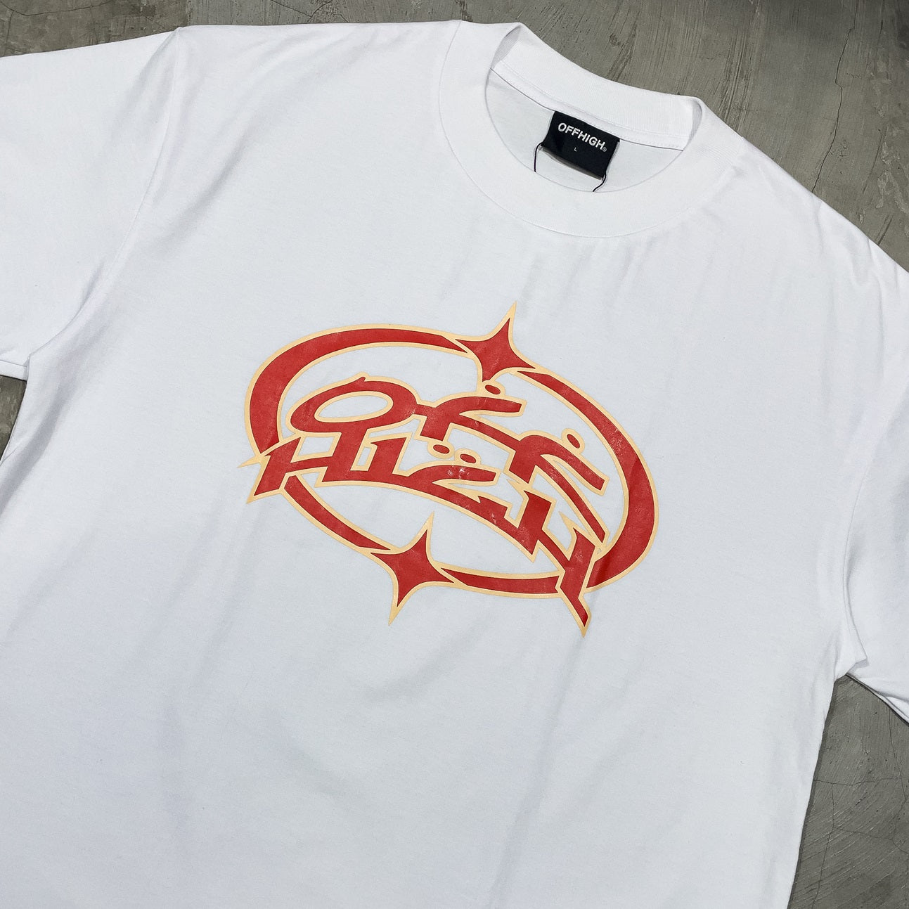 OFFHIGH GHAZI WHITE TSHIRT