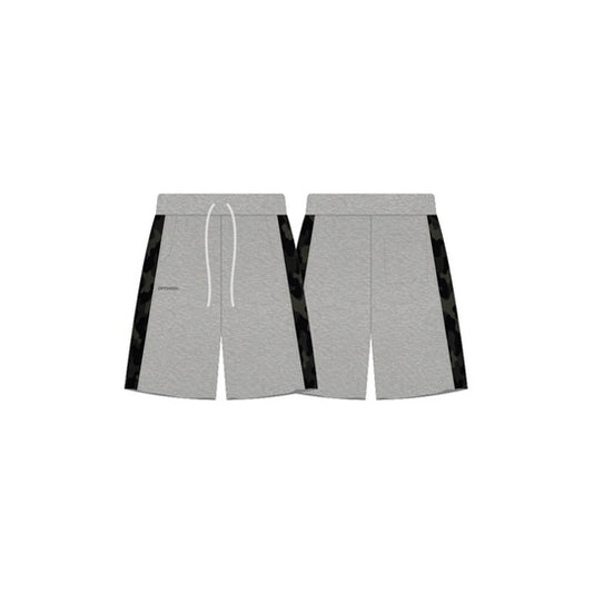 OFFHIGH CAMOU GRAY BAGGY SHORTS