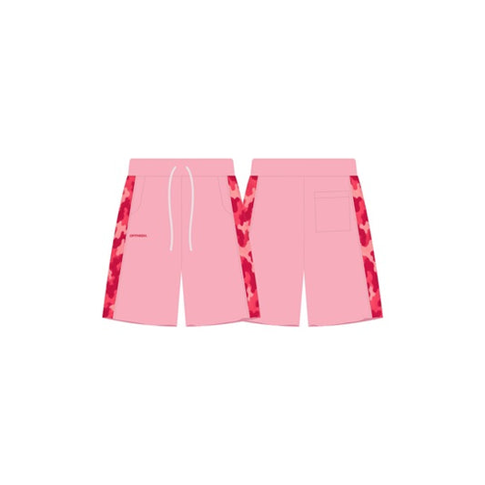OFFHIGH CAMOU PINK BAGGY SHORTS