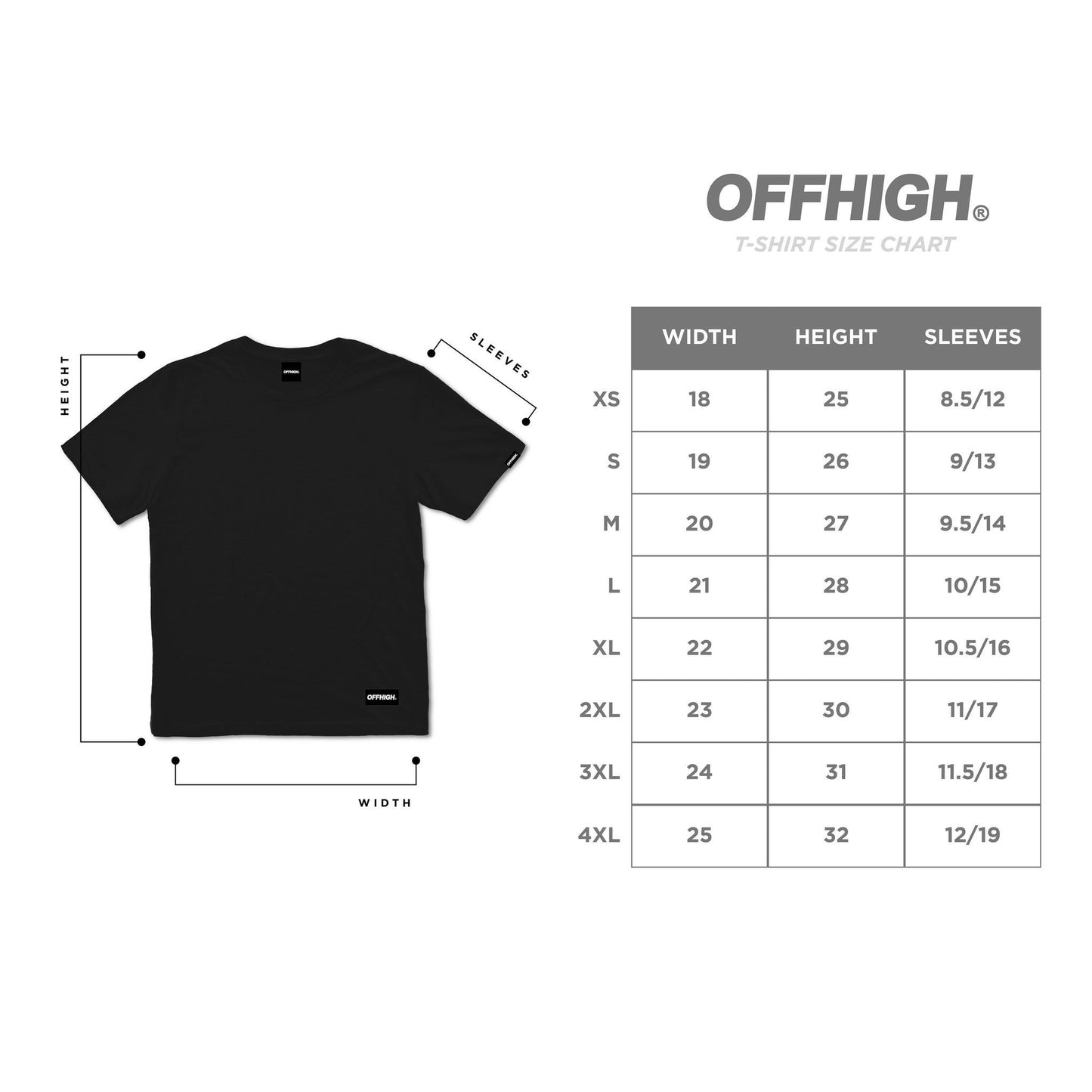 OFFHIGH MNL BLUE MADISON TSHIRT