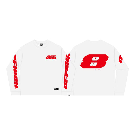 OFFHIGH HI-8 WHITE LONGSLEEVE