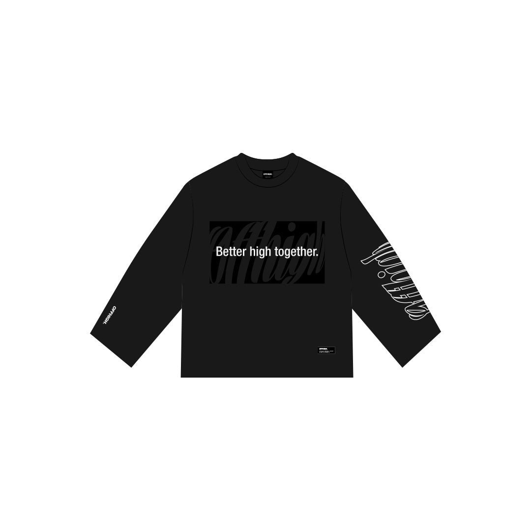 OFFHIGH BHT BLACK LONGSLEEVE